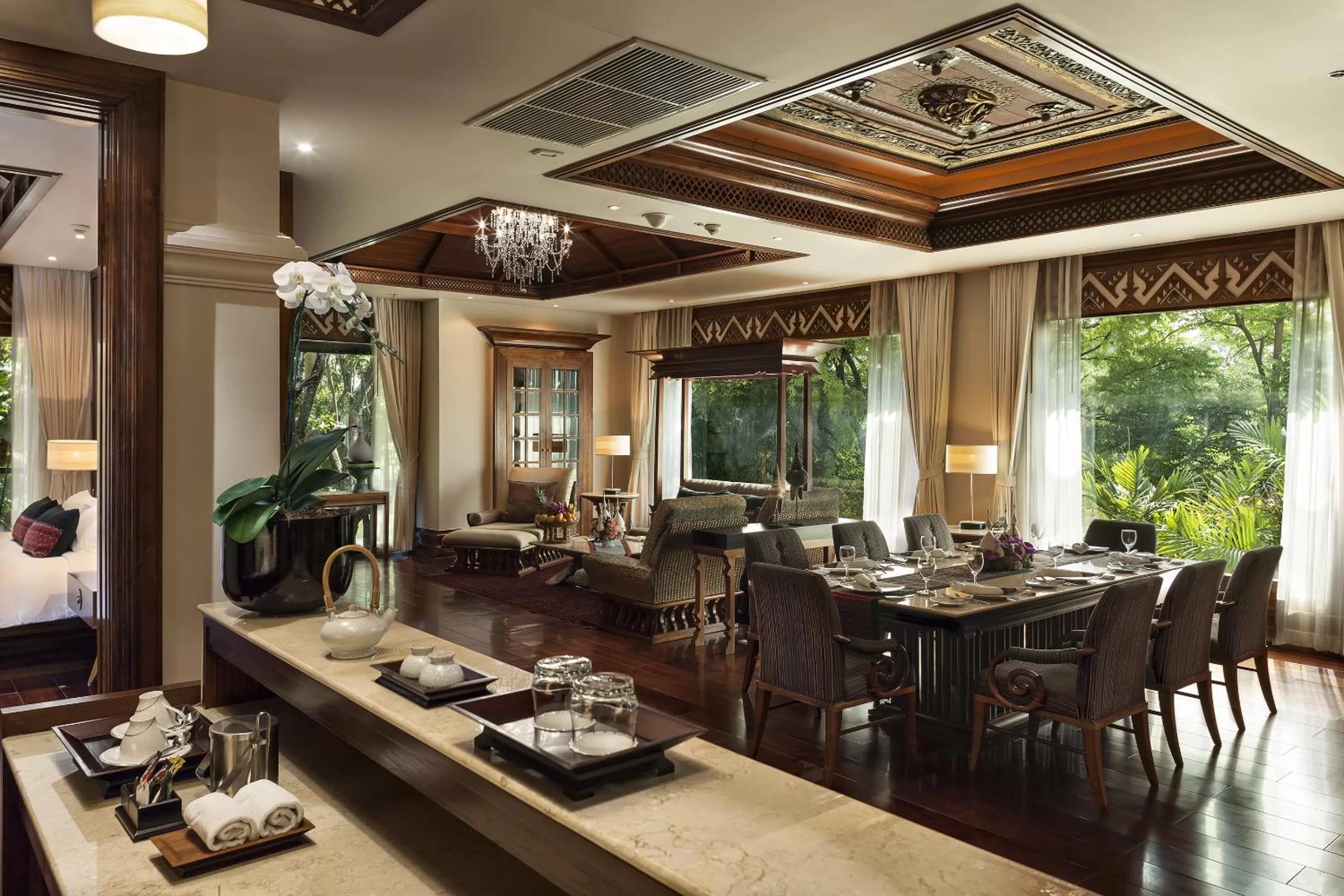 Dining area in RatiLanna Riverside Spa Resort