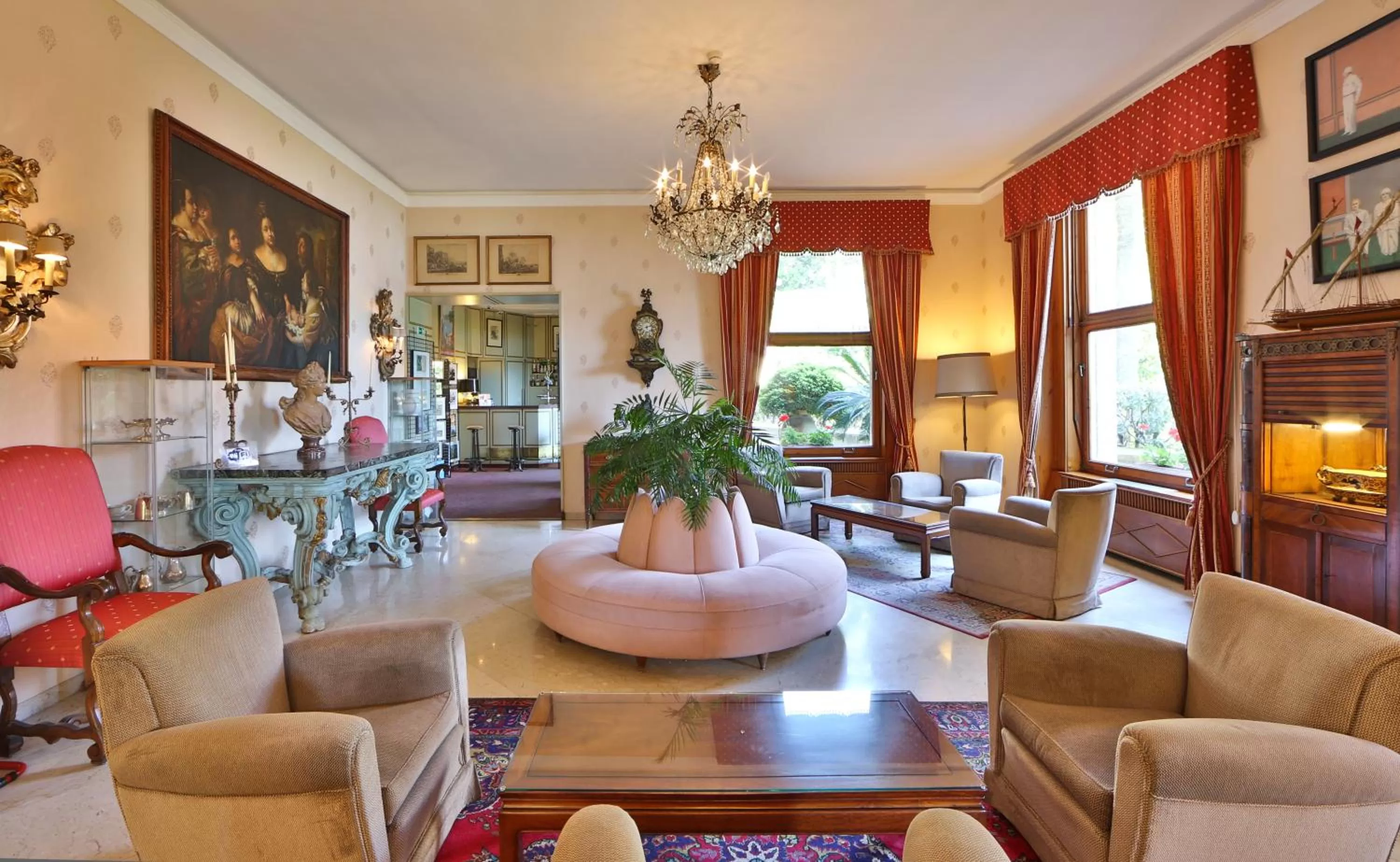 Living room in Best Western Regina Elena