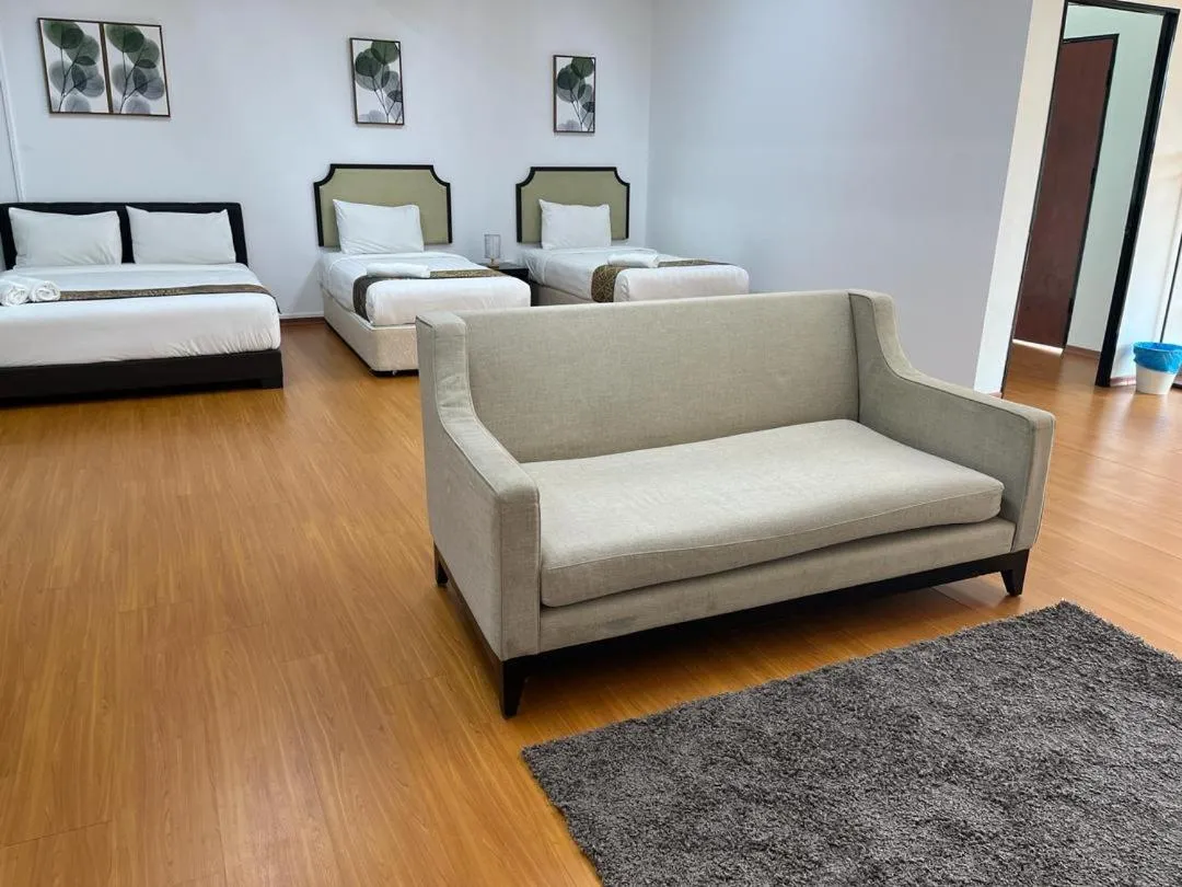 Seating area in Potpourri Boutique Hotel