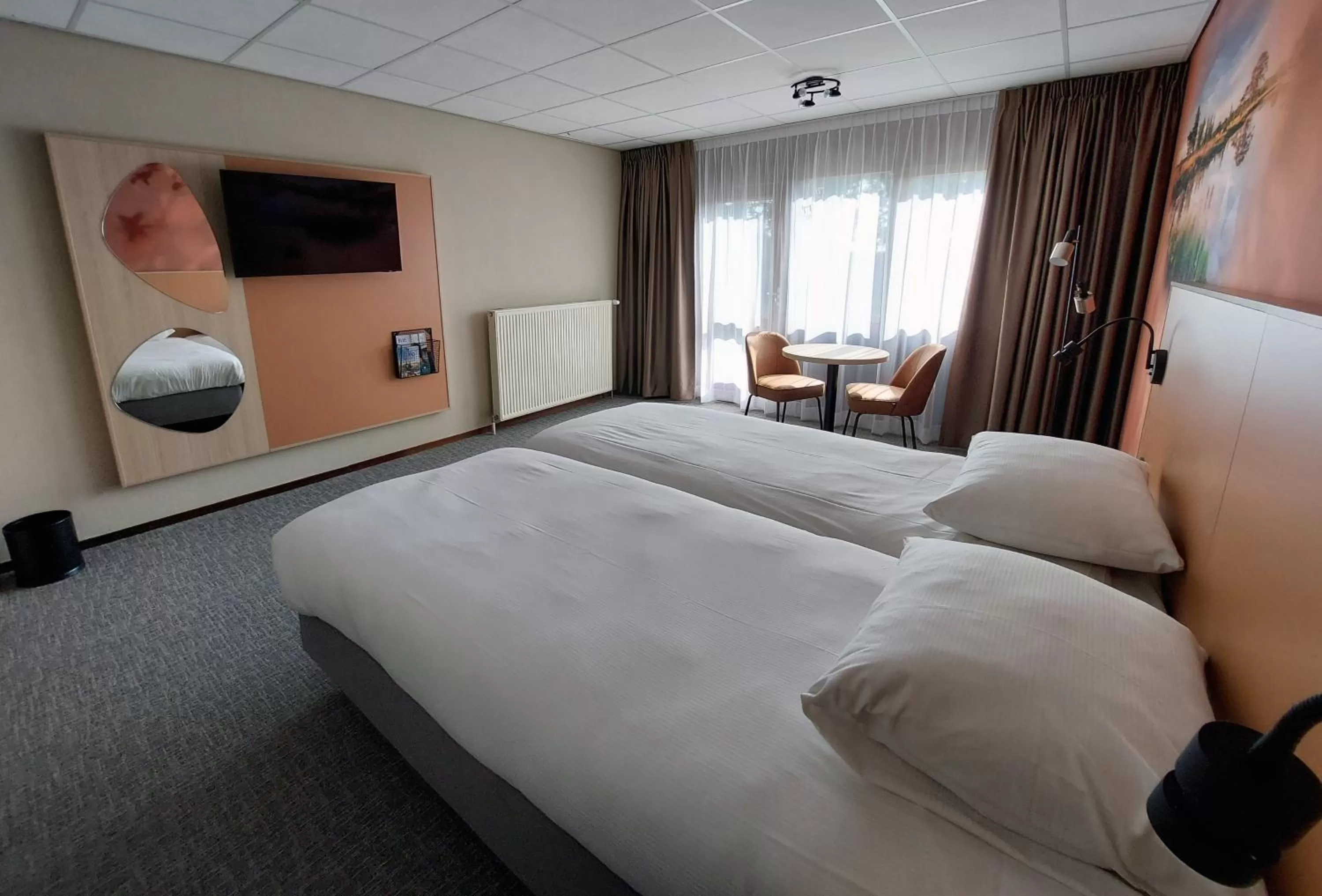 TV and multimedia, Bed in Fletcher Hotel-Restaurant de Borken