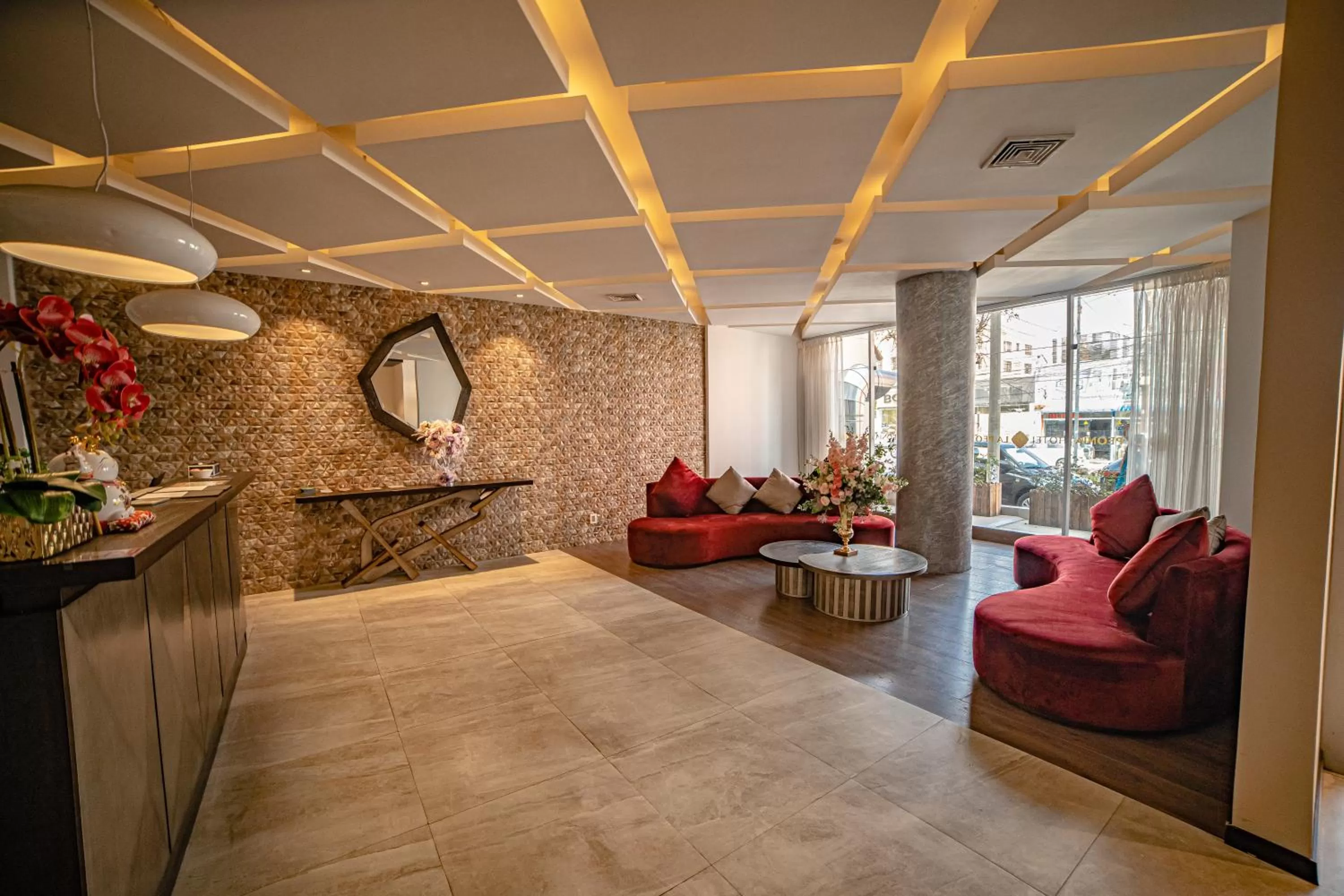 Lobby or reception in Hotel Hualimei