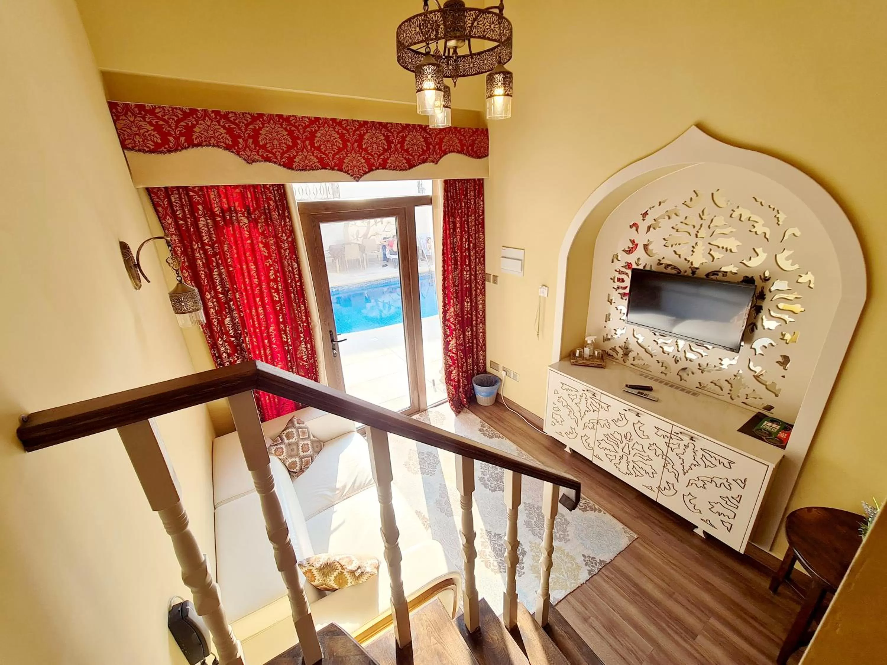 Photo of the whole room, TV/Entertainment Center in SOFIA BOUTIQUE HOTEL