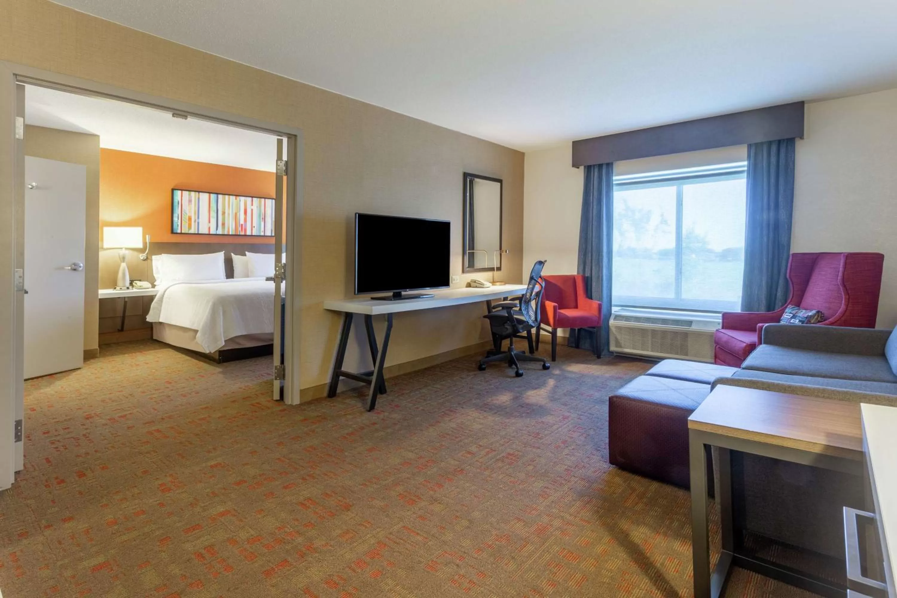 Bedroom, Bed in Hilton Garden Inn Chicago/Tinley Park