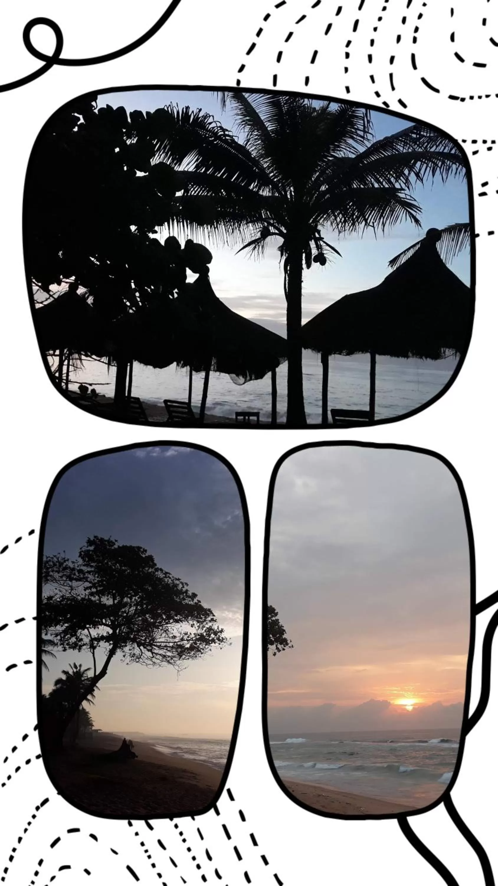 Natural landscape in CASE de ROBINSON