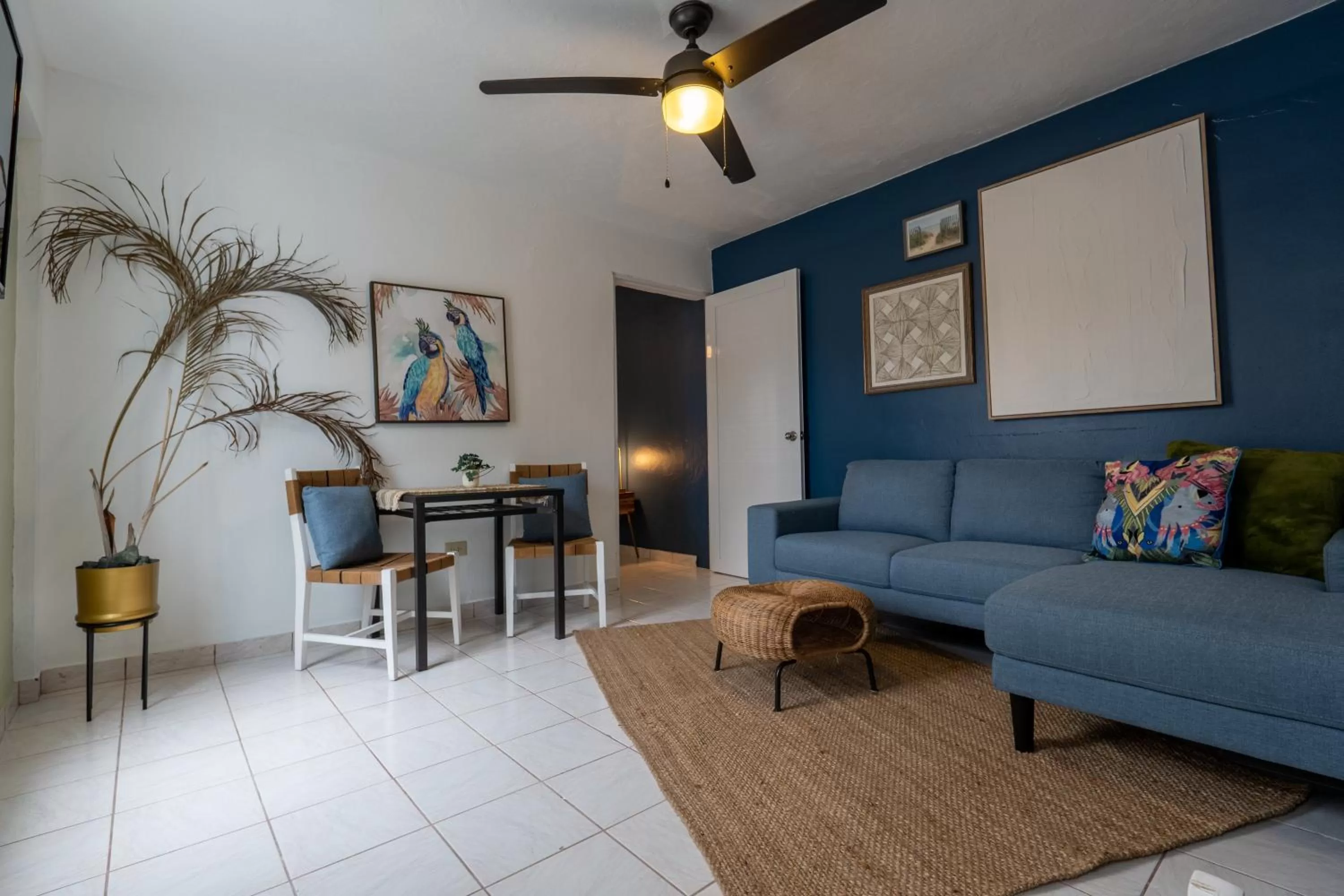 Seating Area in El Flamingo Beach Club