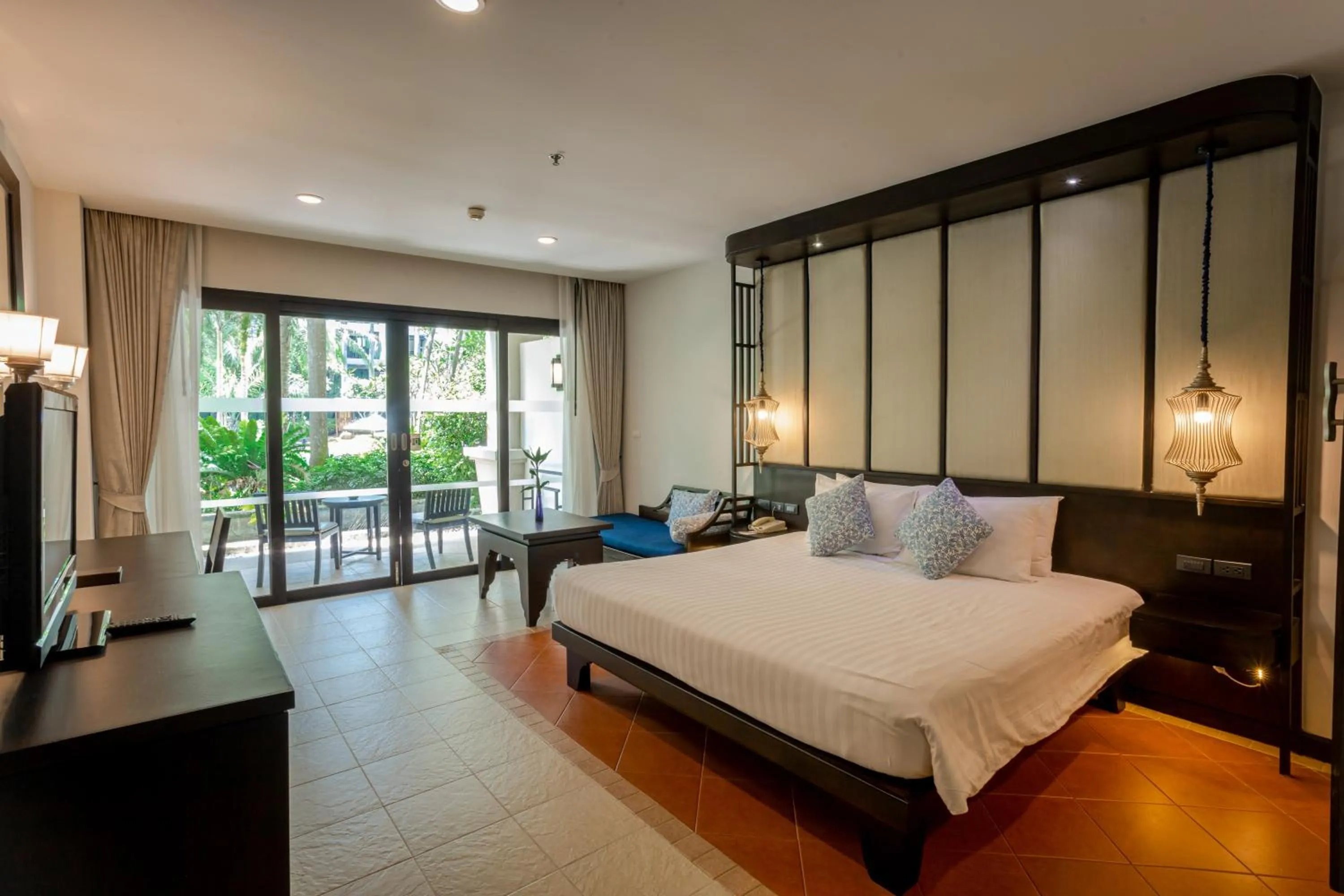 Photo of the whole room, Bed in Ravindra Beach Resort & Spa - SHA Extra Plus