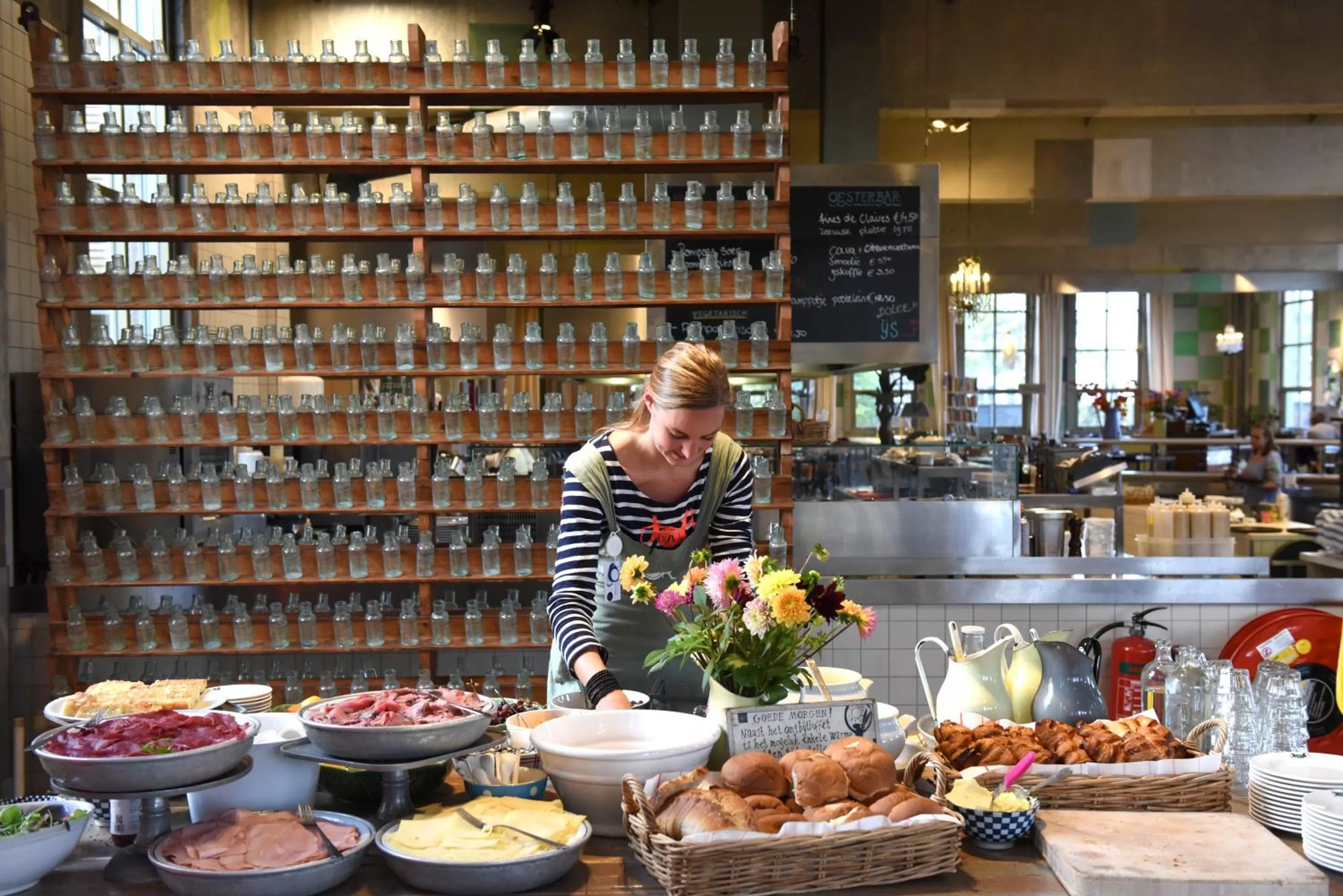 Buffet breakfast in Villa Augustus