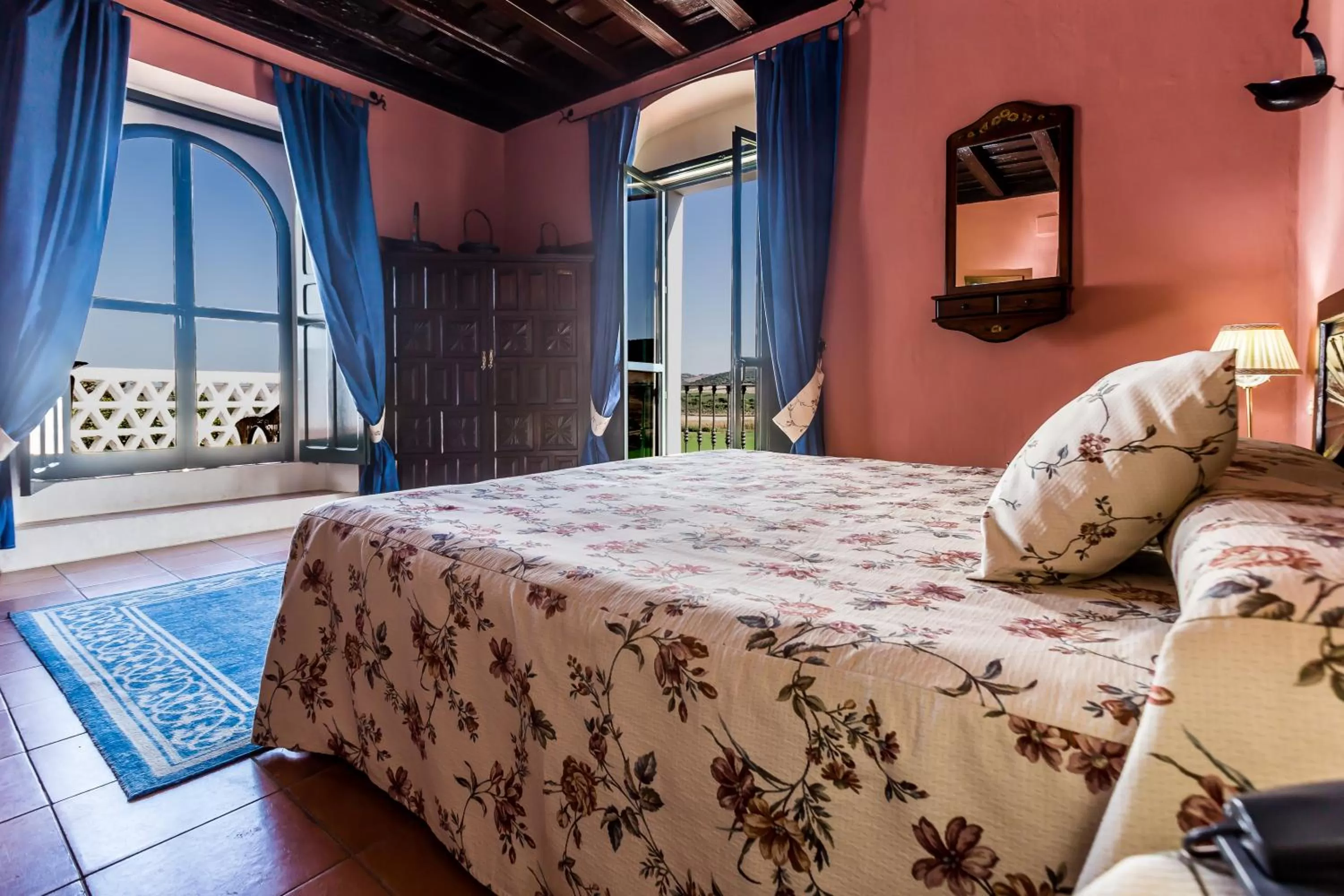 Bed in Hacienda El Santiscal