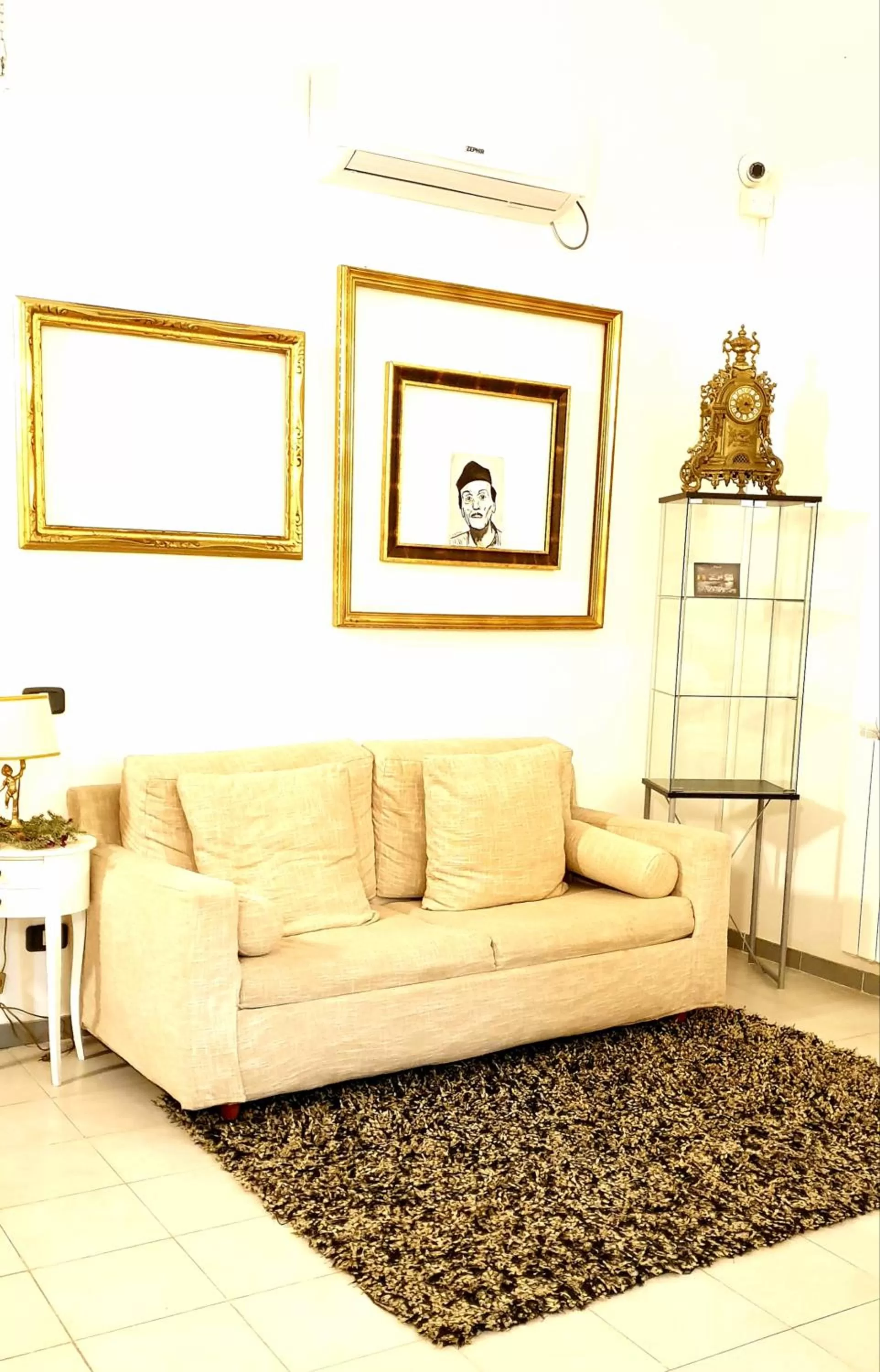 Living room, Seating Area in B&B Napoli Città