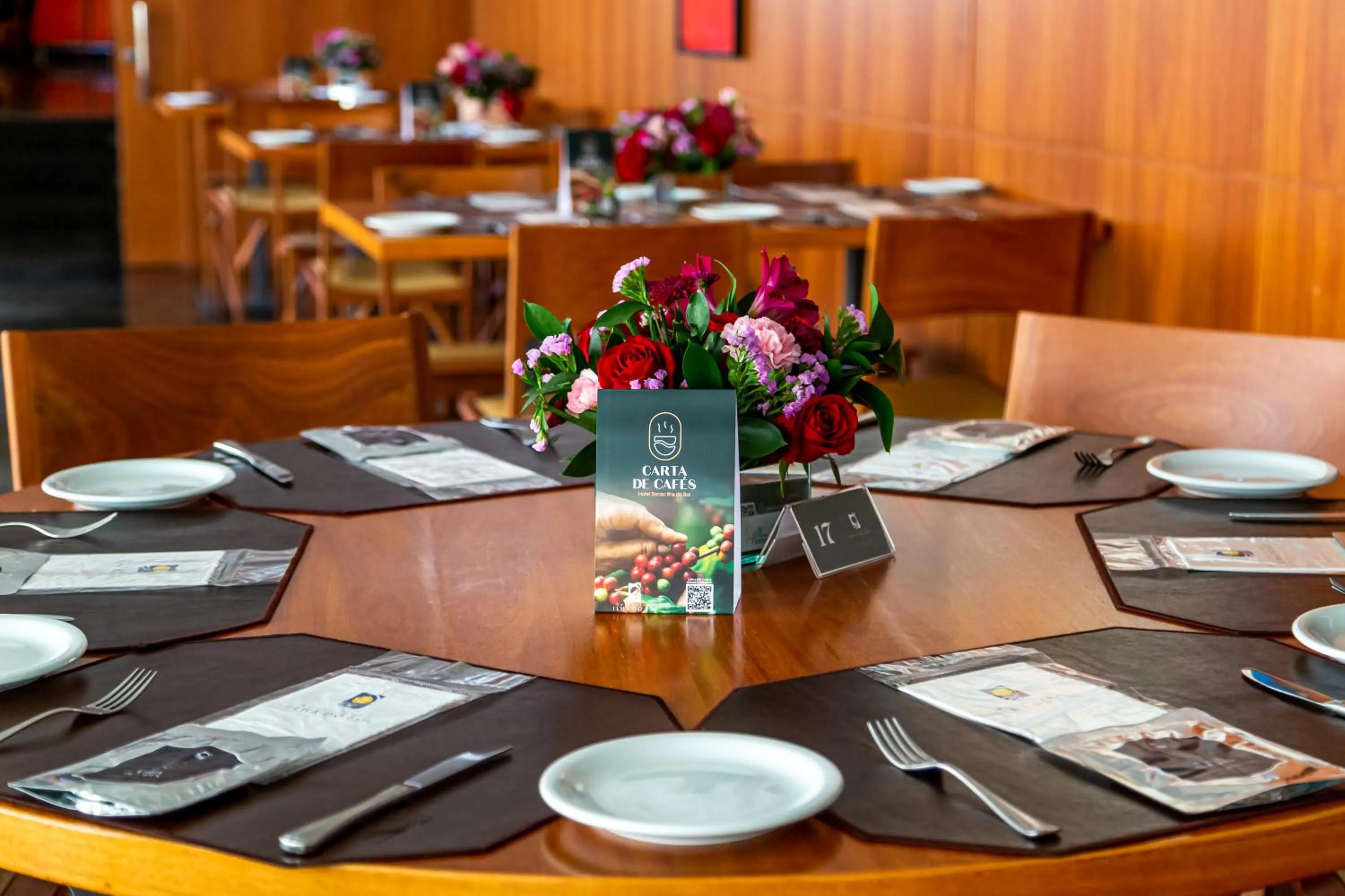 Restaurant/places to eat in Hotel Senac Ilha do Boi