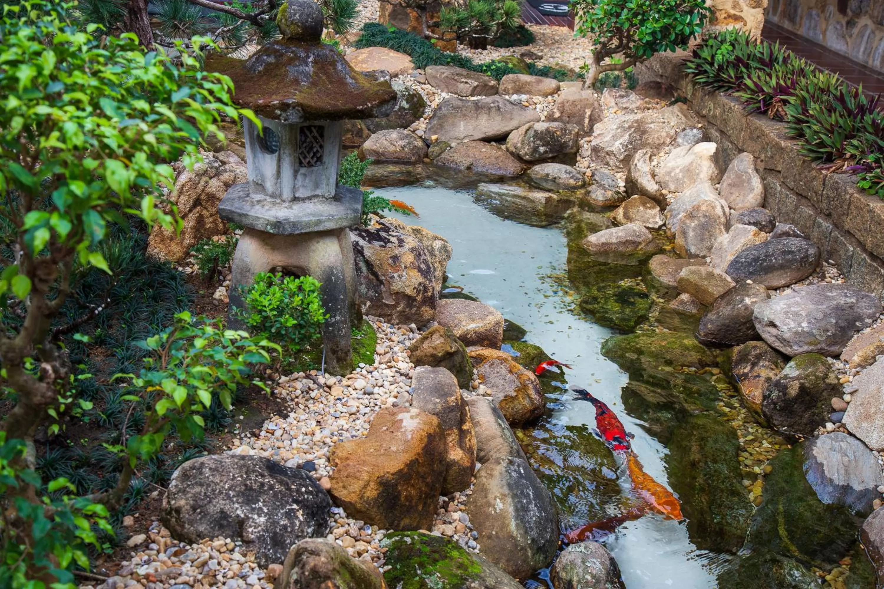Lake view, Natural Landscape in Pousada Aconchego