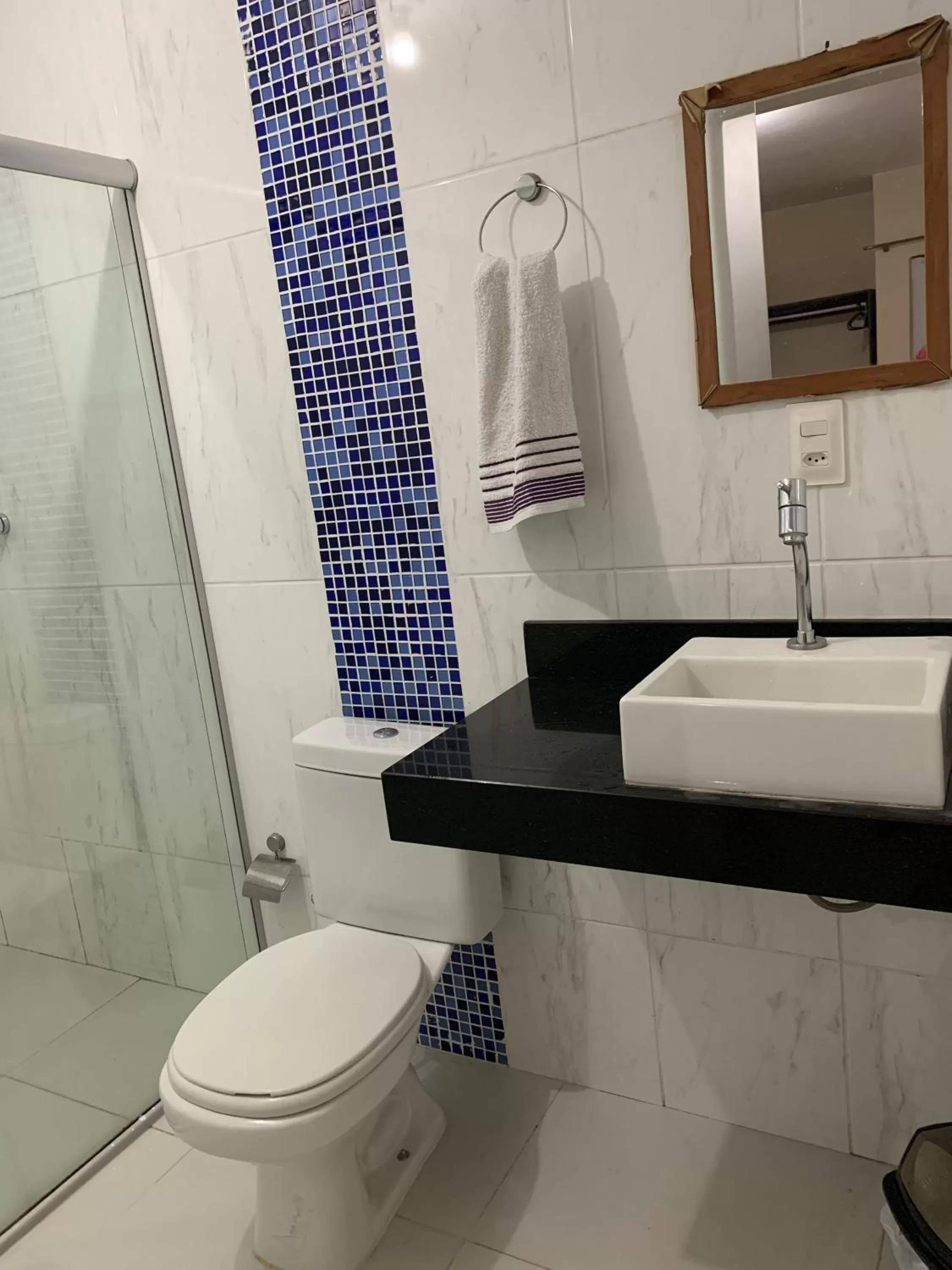 Bathroom in Pousada Jardim Brasília