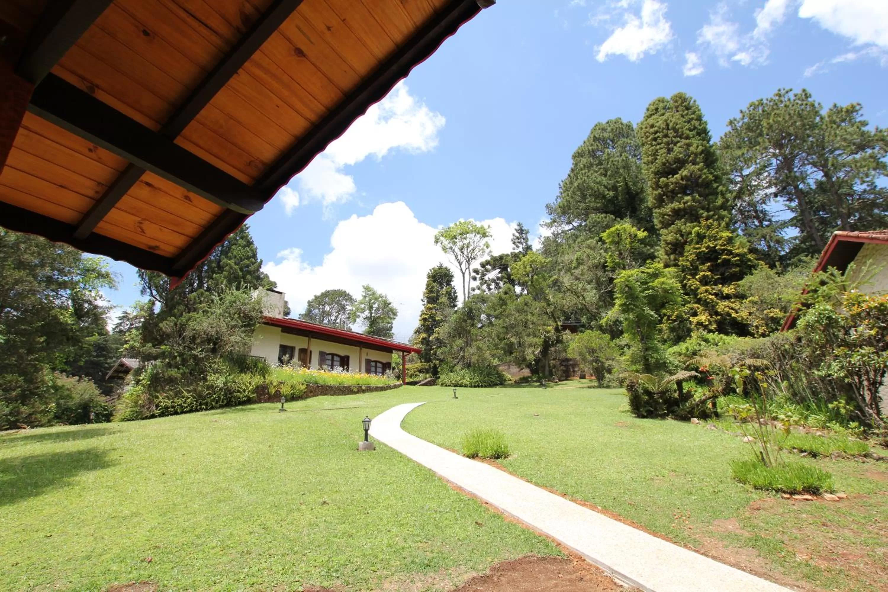 Garden in Pousada Aguia da Montanha