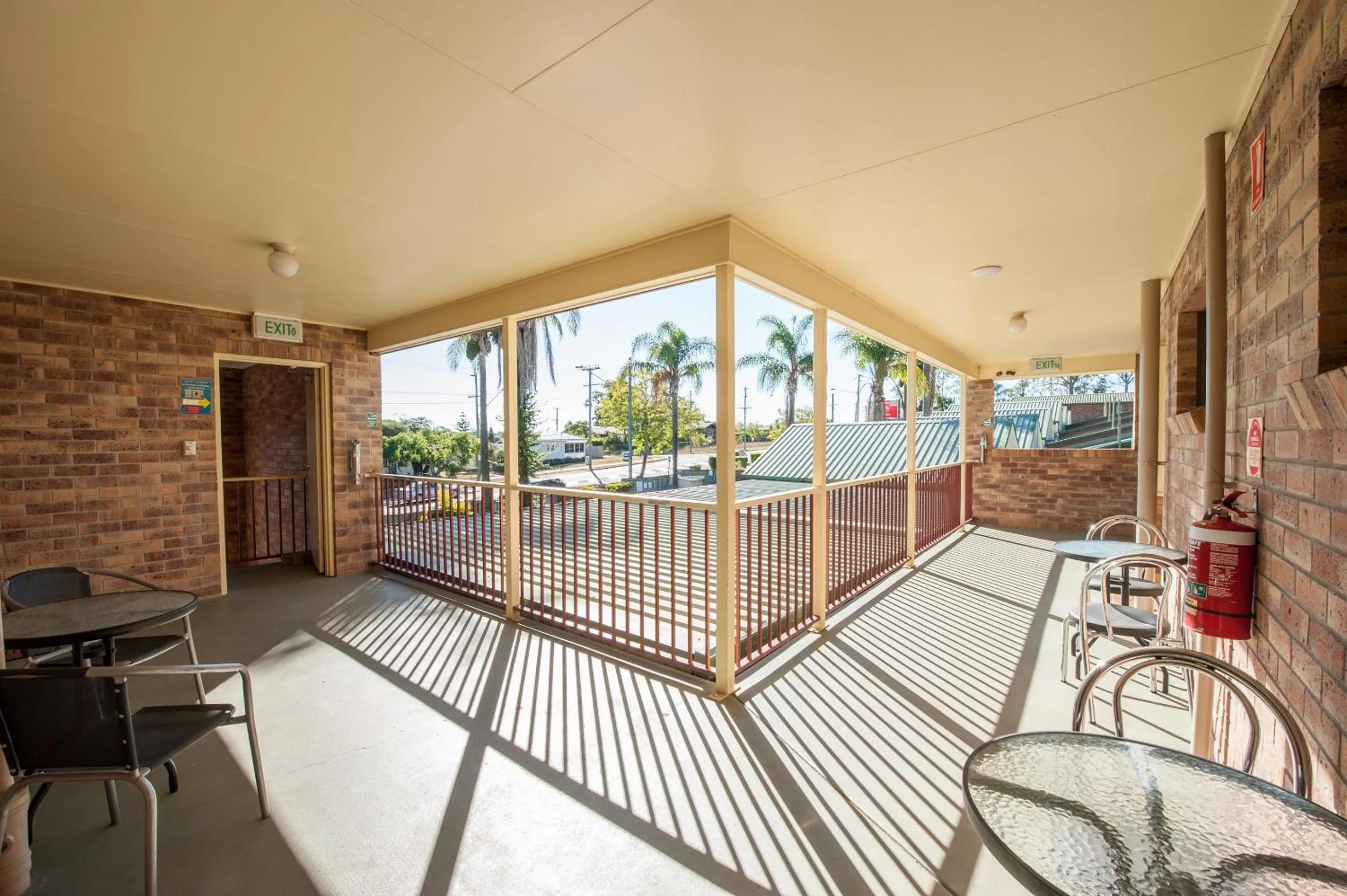 Balcony/Terrace in Allan Cunningham Motel