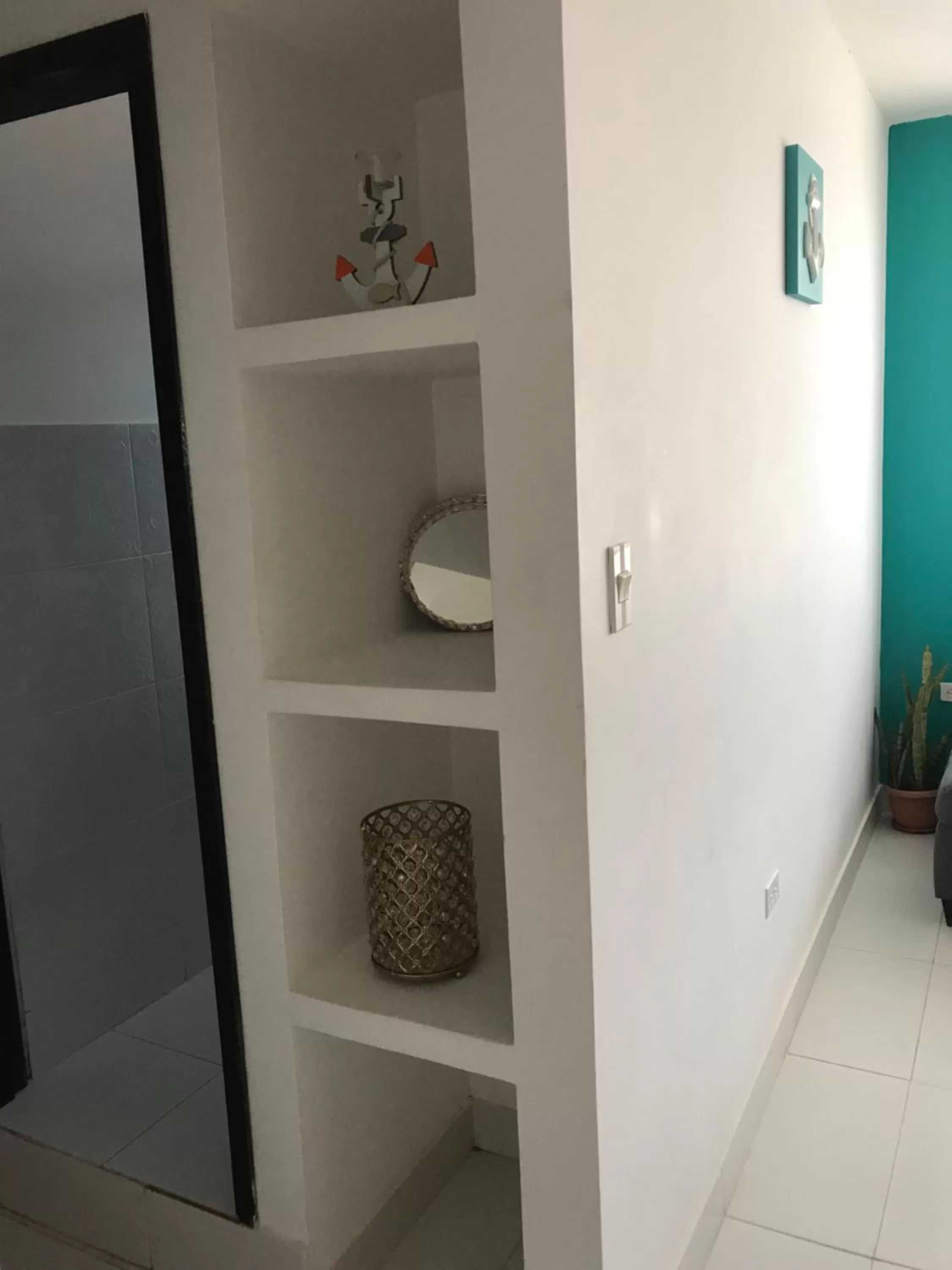 Decorative detail, Bathroom in Jackuri Casa Hospedaje