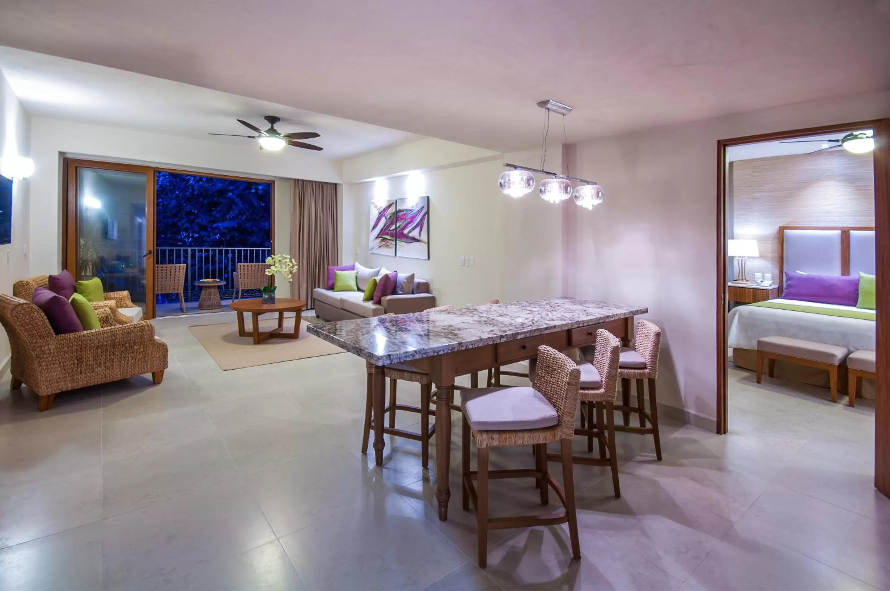 Living room in Almar LGBT Luxury Resort