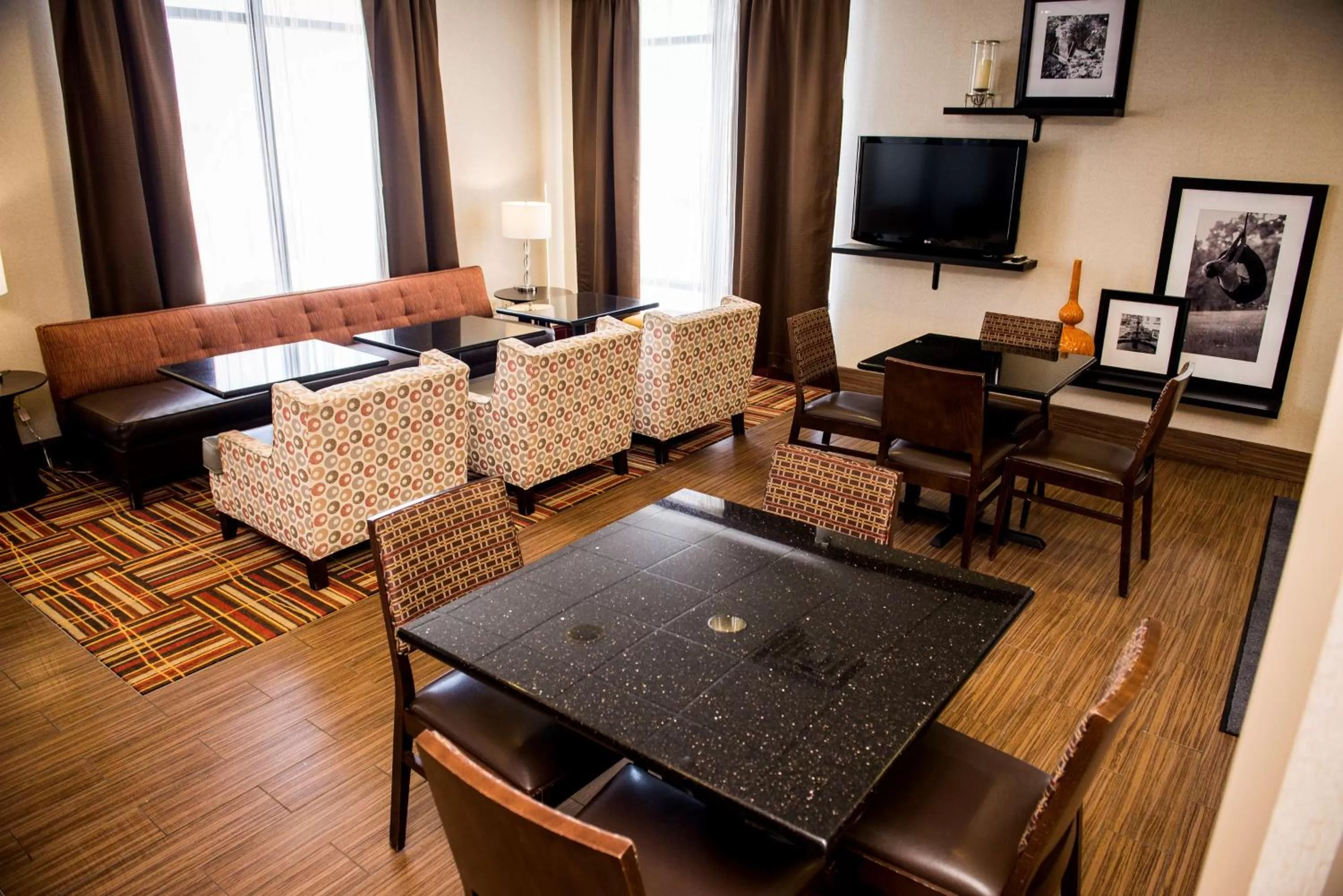 Lobby or reception in Hampton Inn Plover-Stevens Point