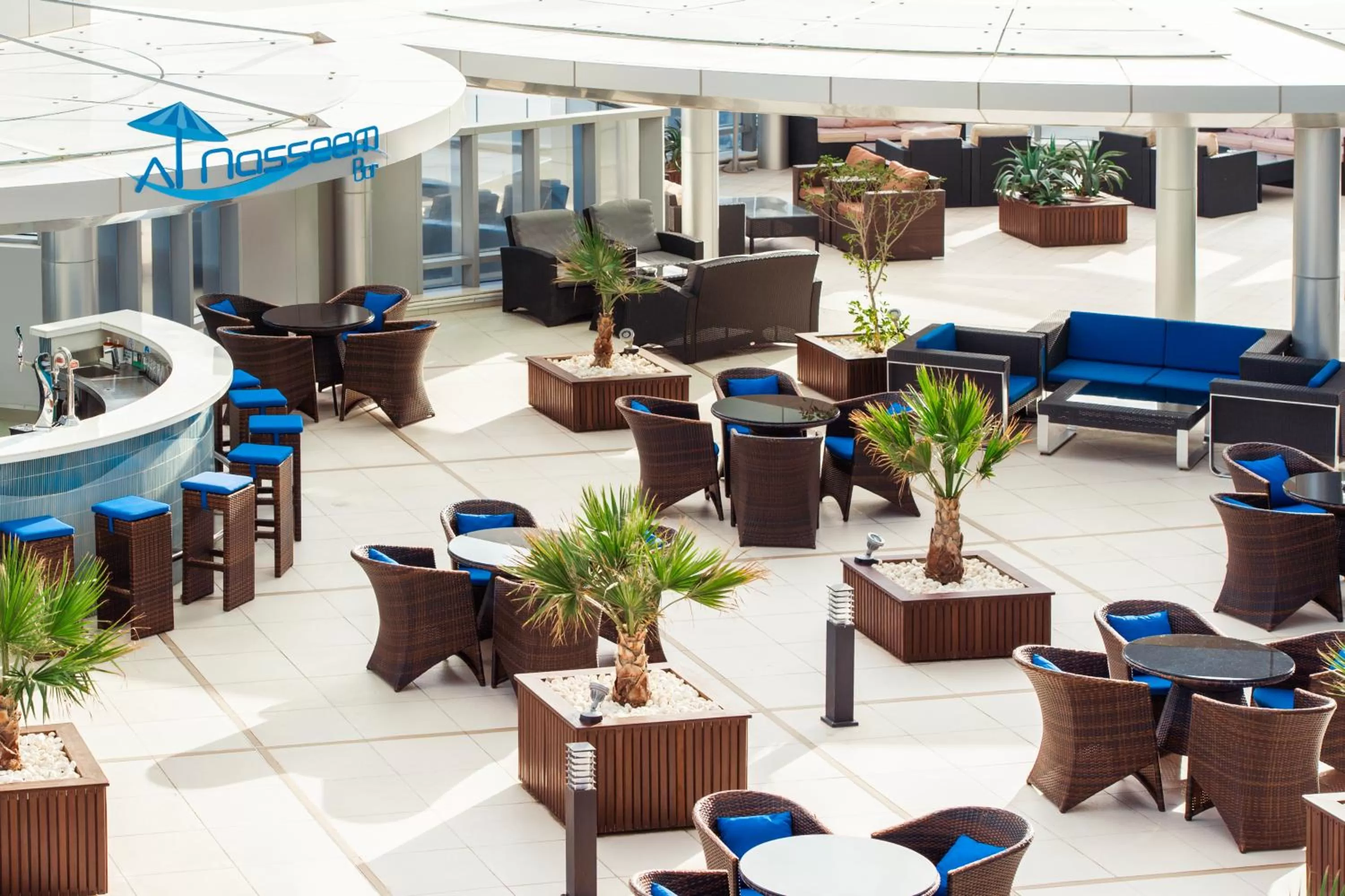 Lobby or reception in Novotel Abu Dhabi Gate