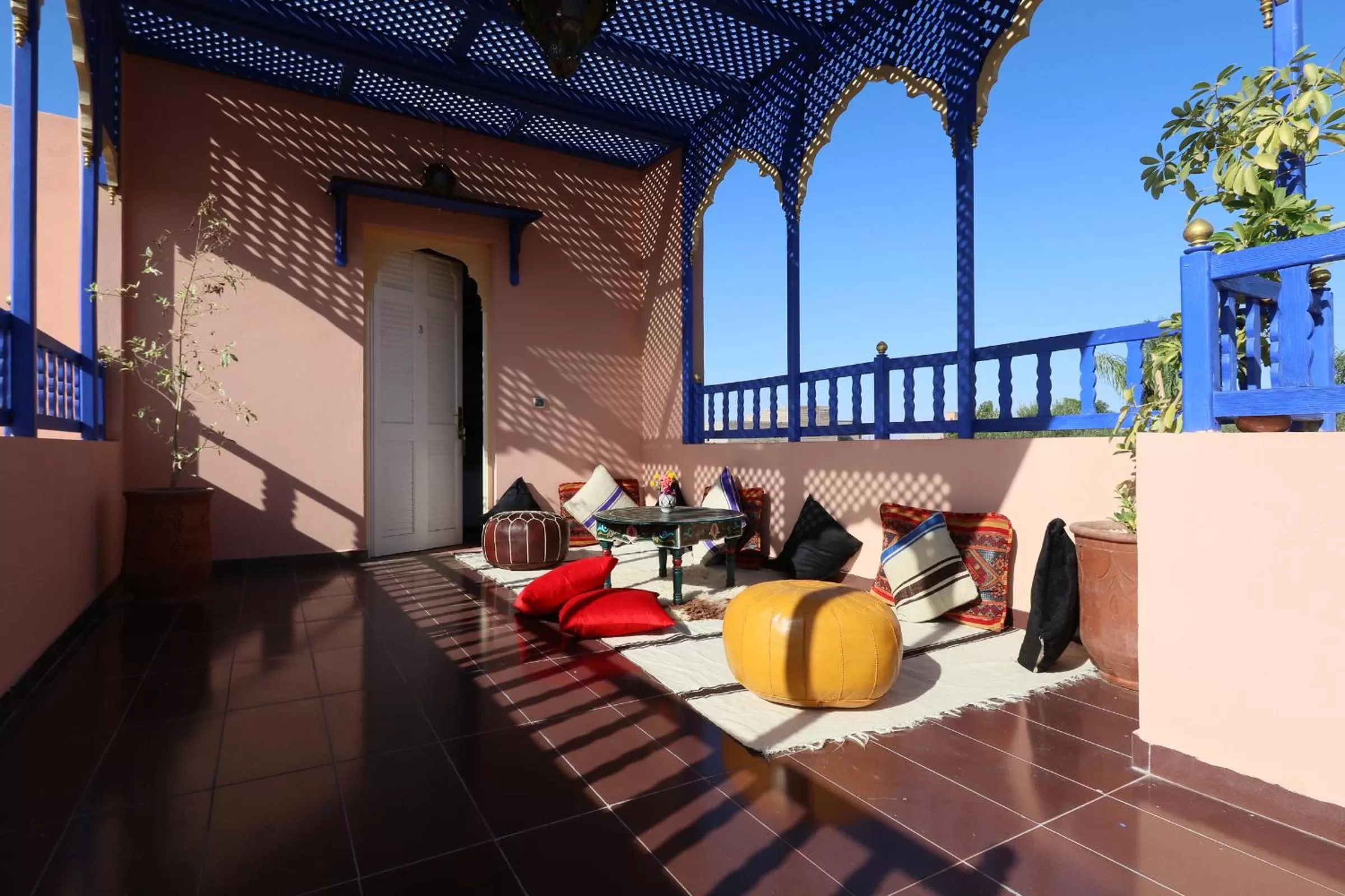 Balcony/Terrace in Le Bleu House