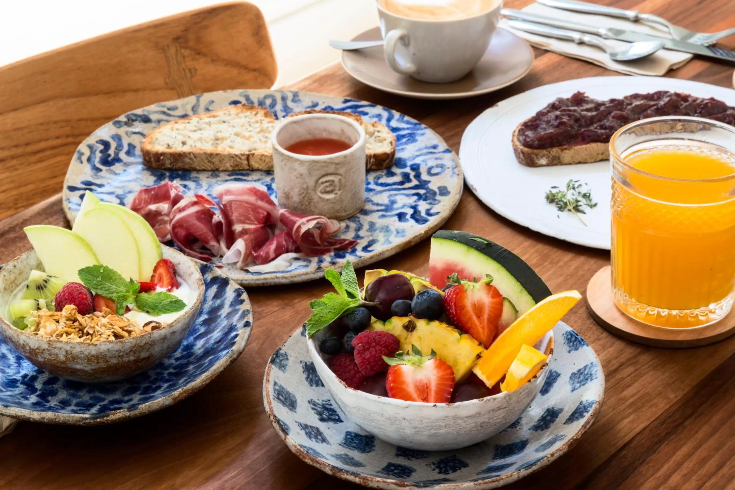 Food and drinks in One Shot Fortuny