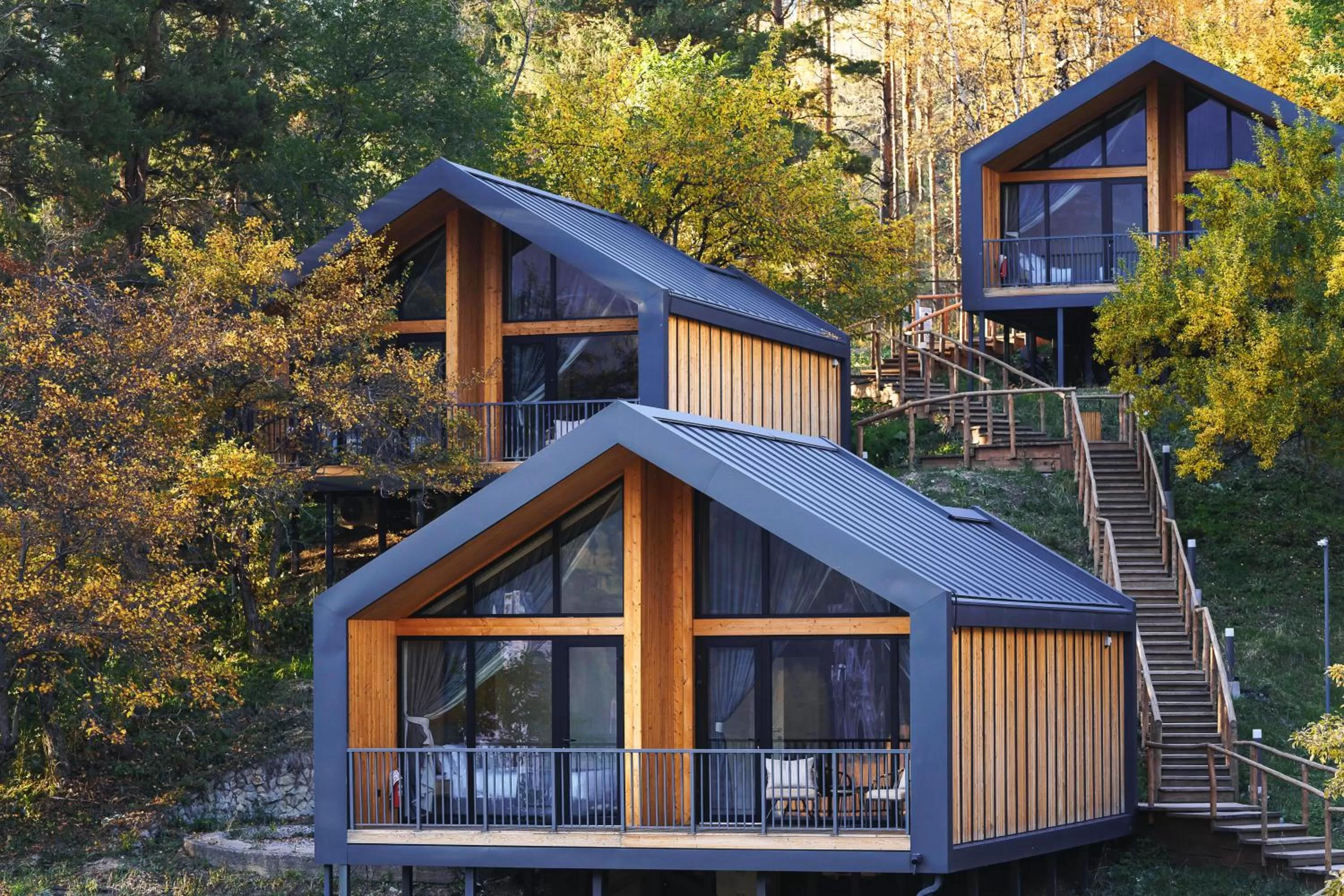 Property building in Qazaq Auyl Eco Hotel