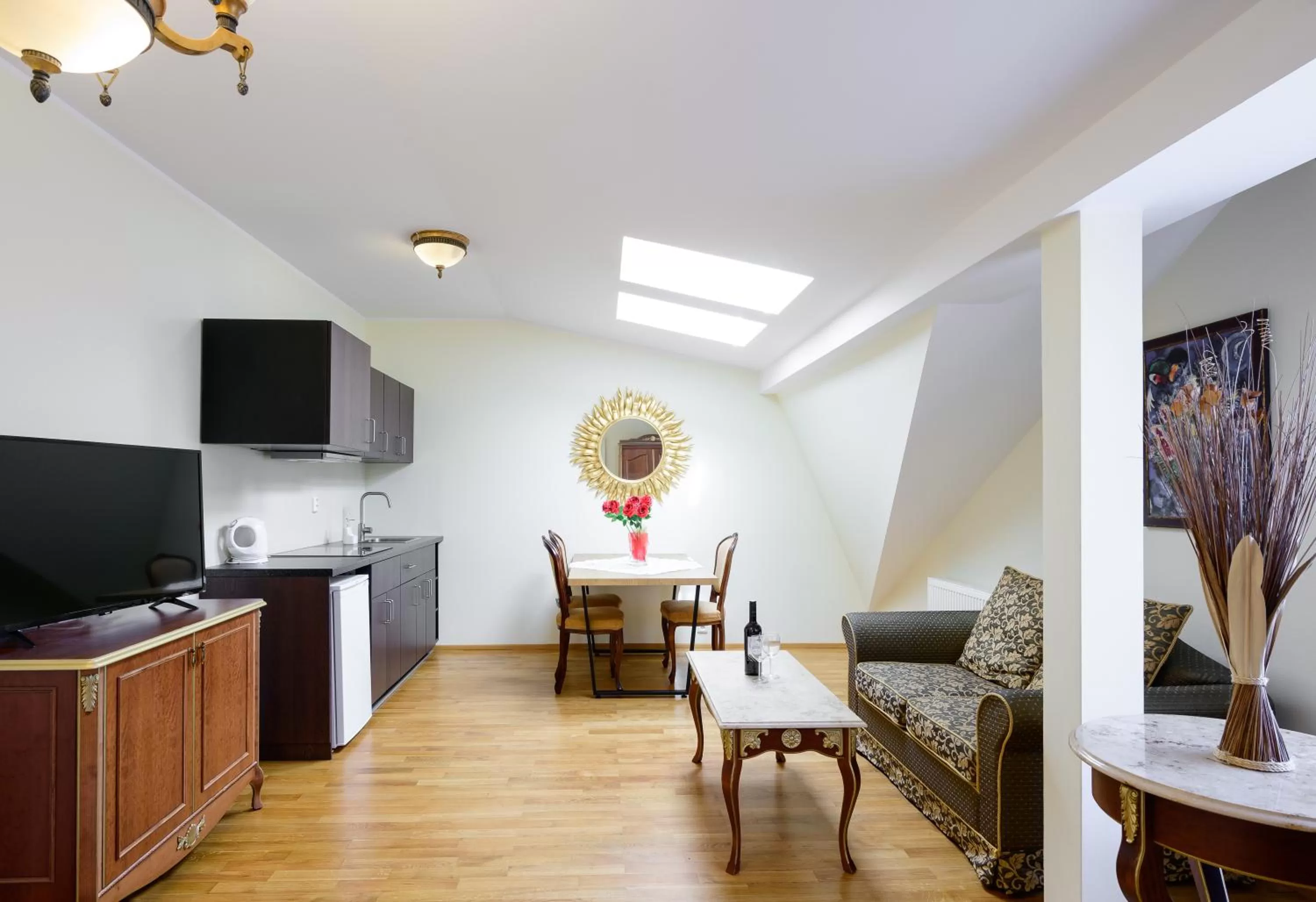 Coffee/tea facilities in Residence Romanza