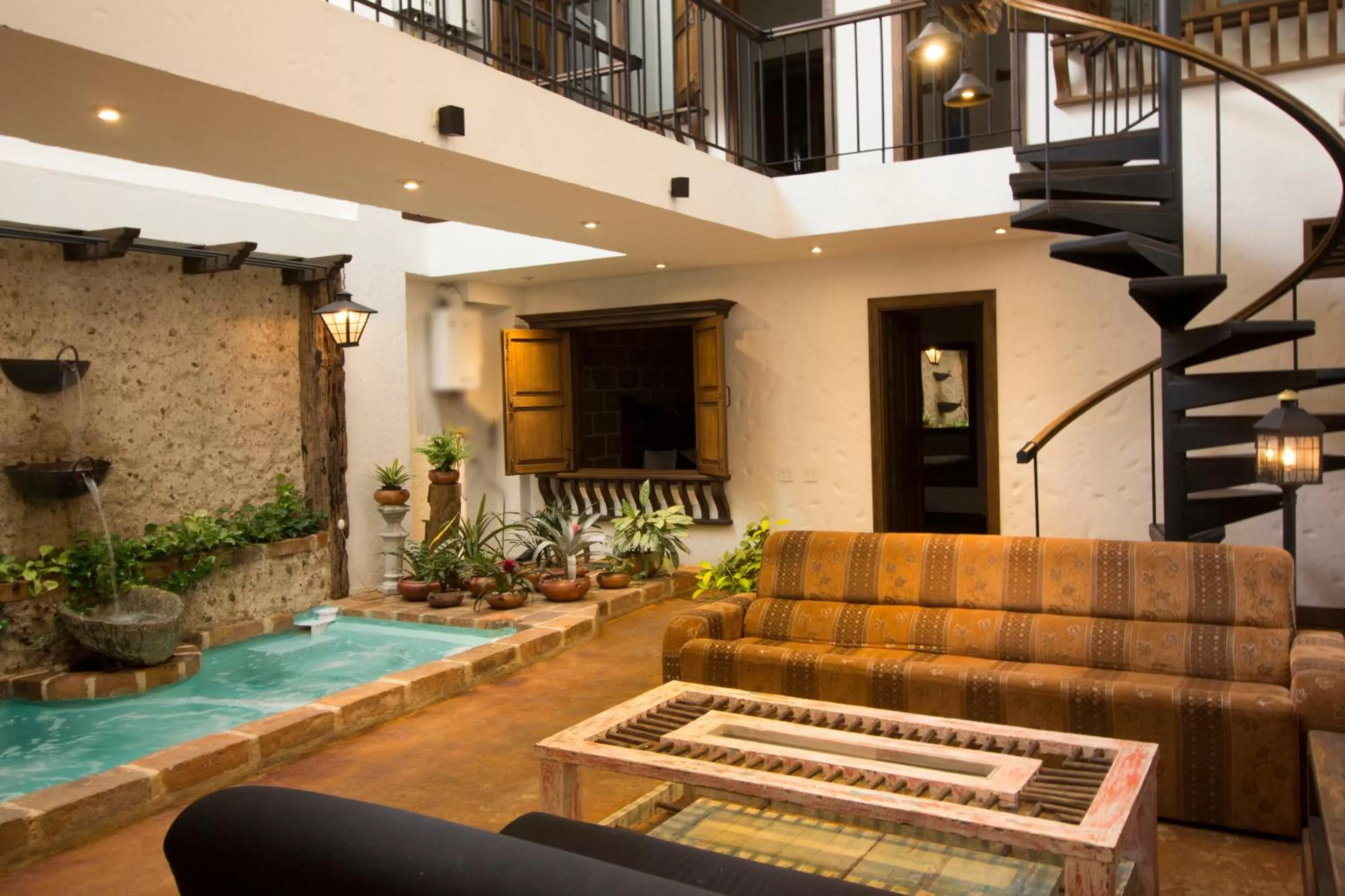 Living room, Seating Area in Casa Del Reloj