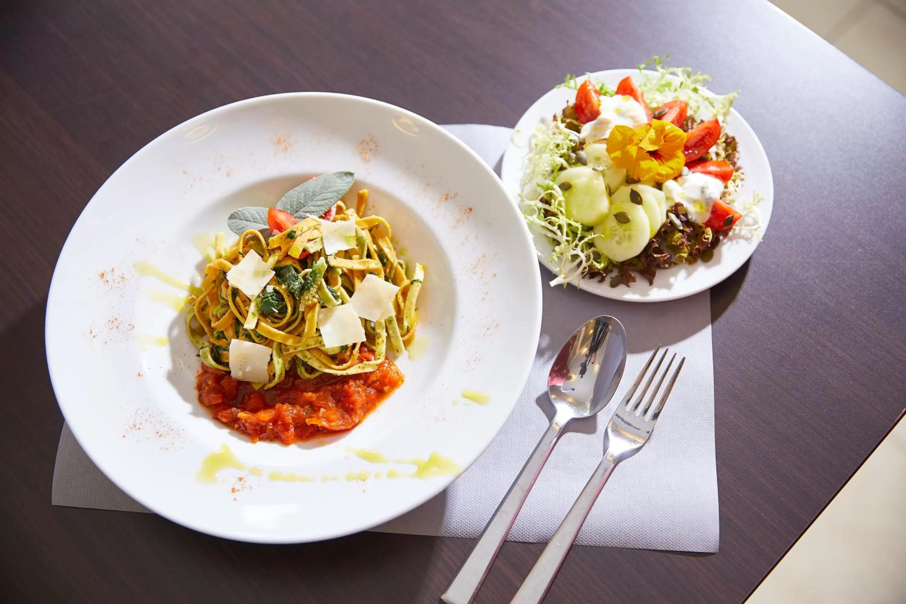 Restaurant/places to eat in Hotel Haus vom Guten Hirten