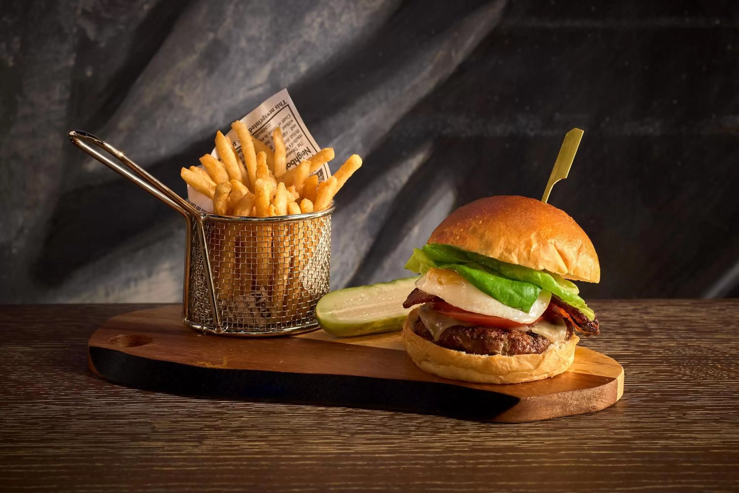 Food close-up in Revere Hotel Boston Common