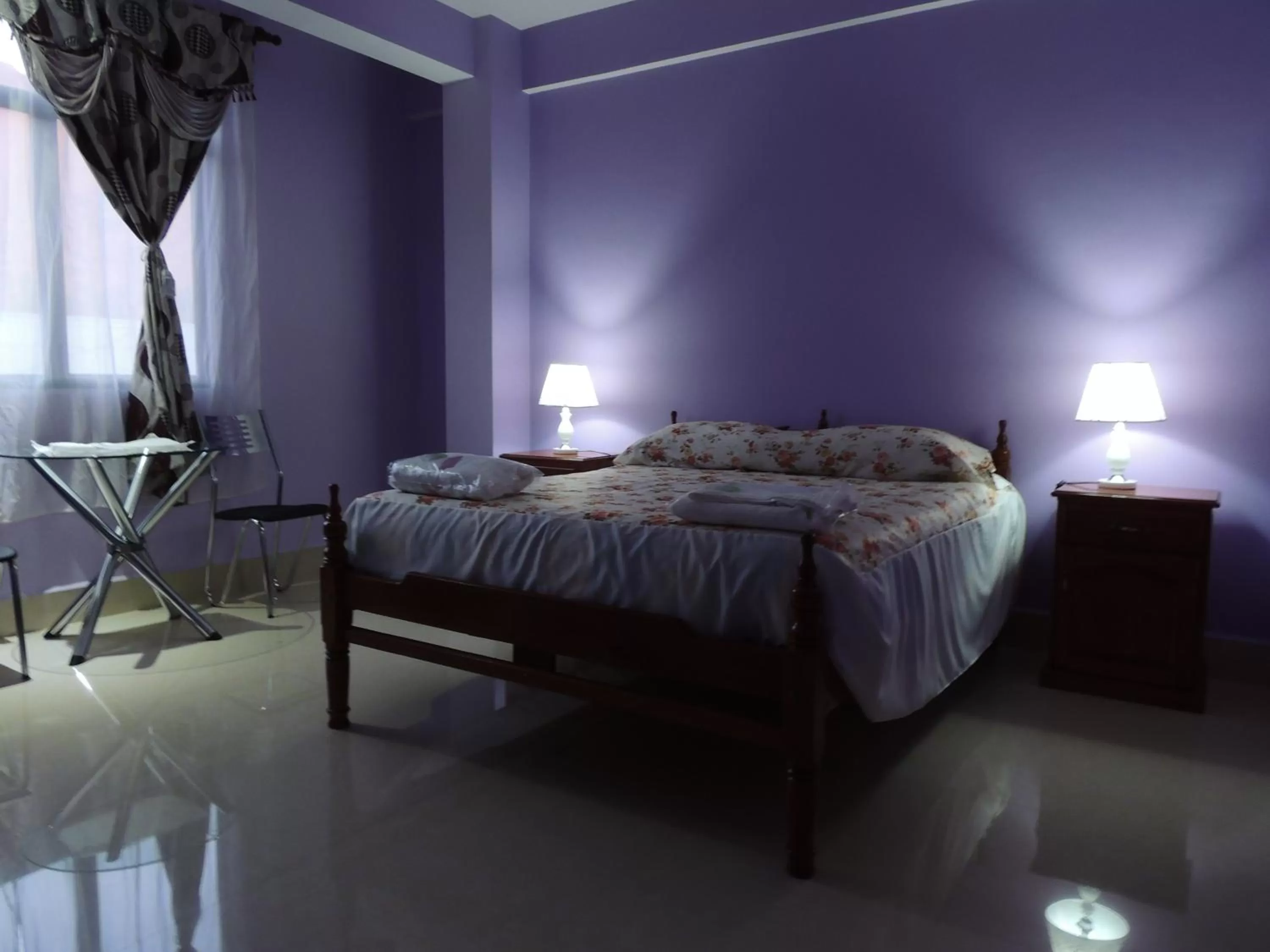 Bed in El Grano De Oro Hotel