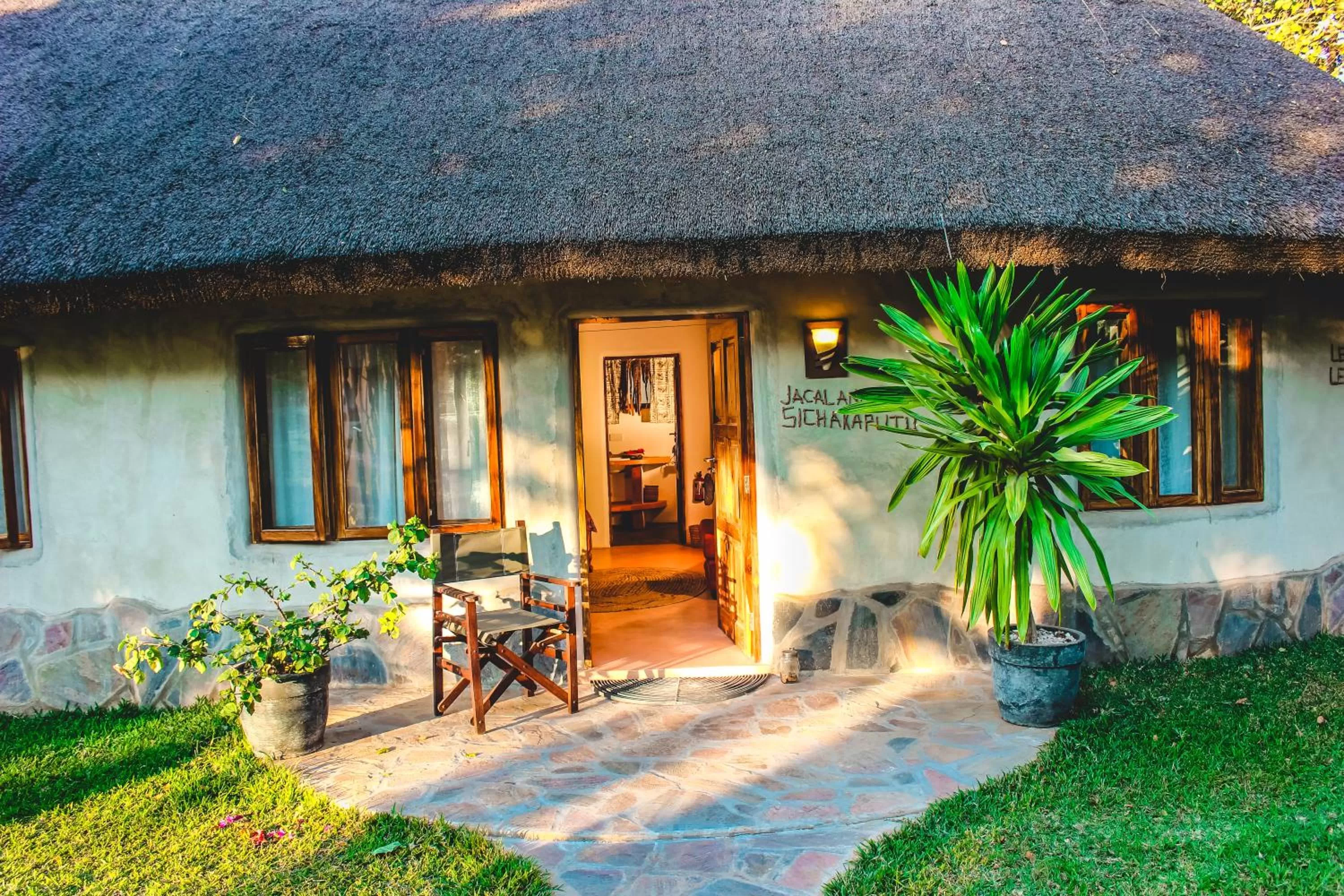 Patio in Wild Dogs Lodge
