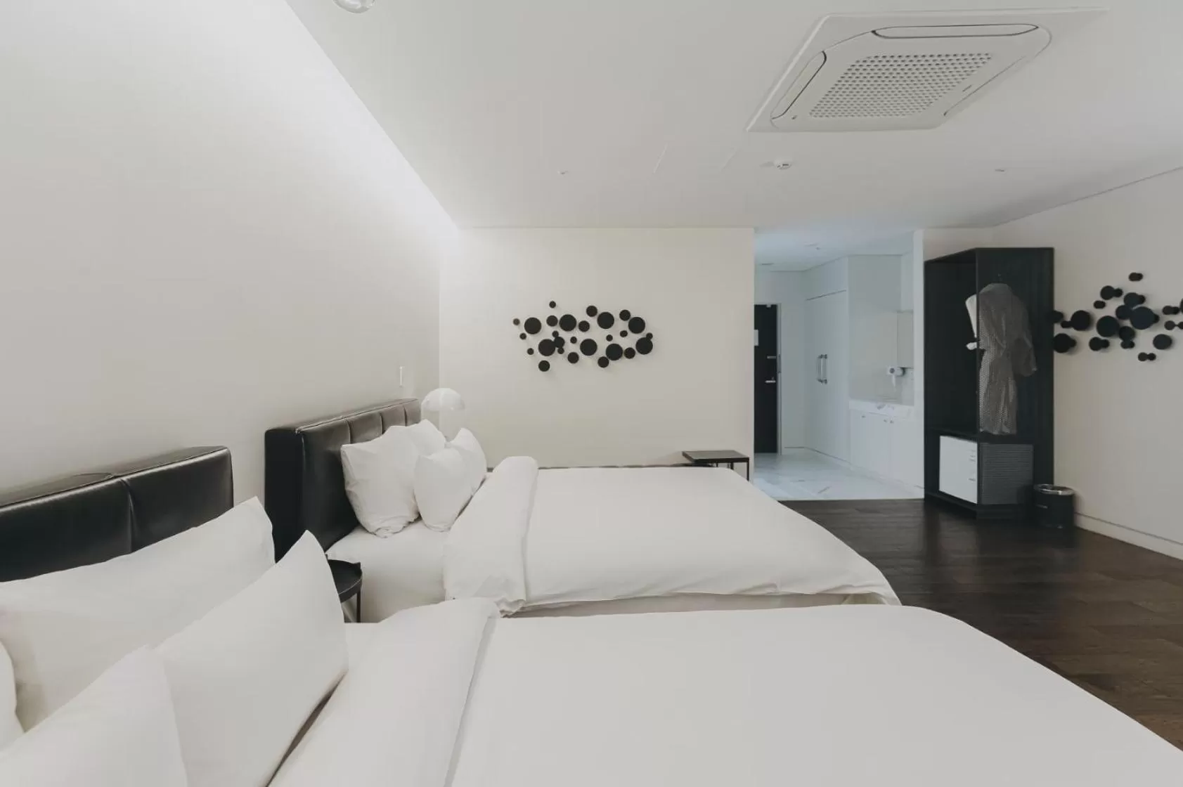 Bed in ACC Design Hotel