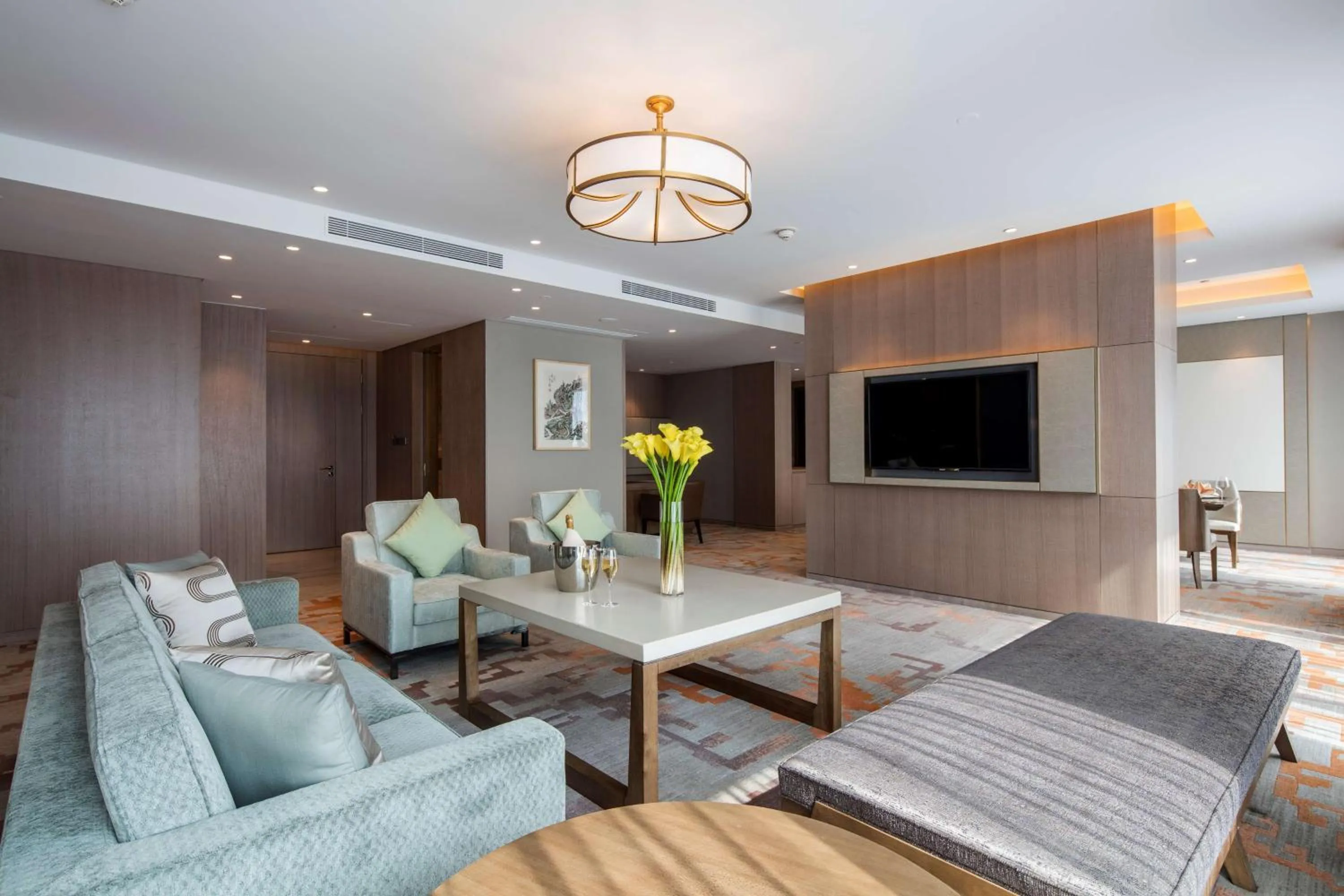 Photo of the whole room, Seating Area in Radisson Exhibition Center Shanghai