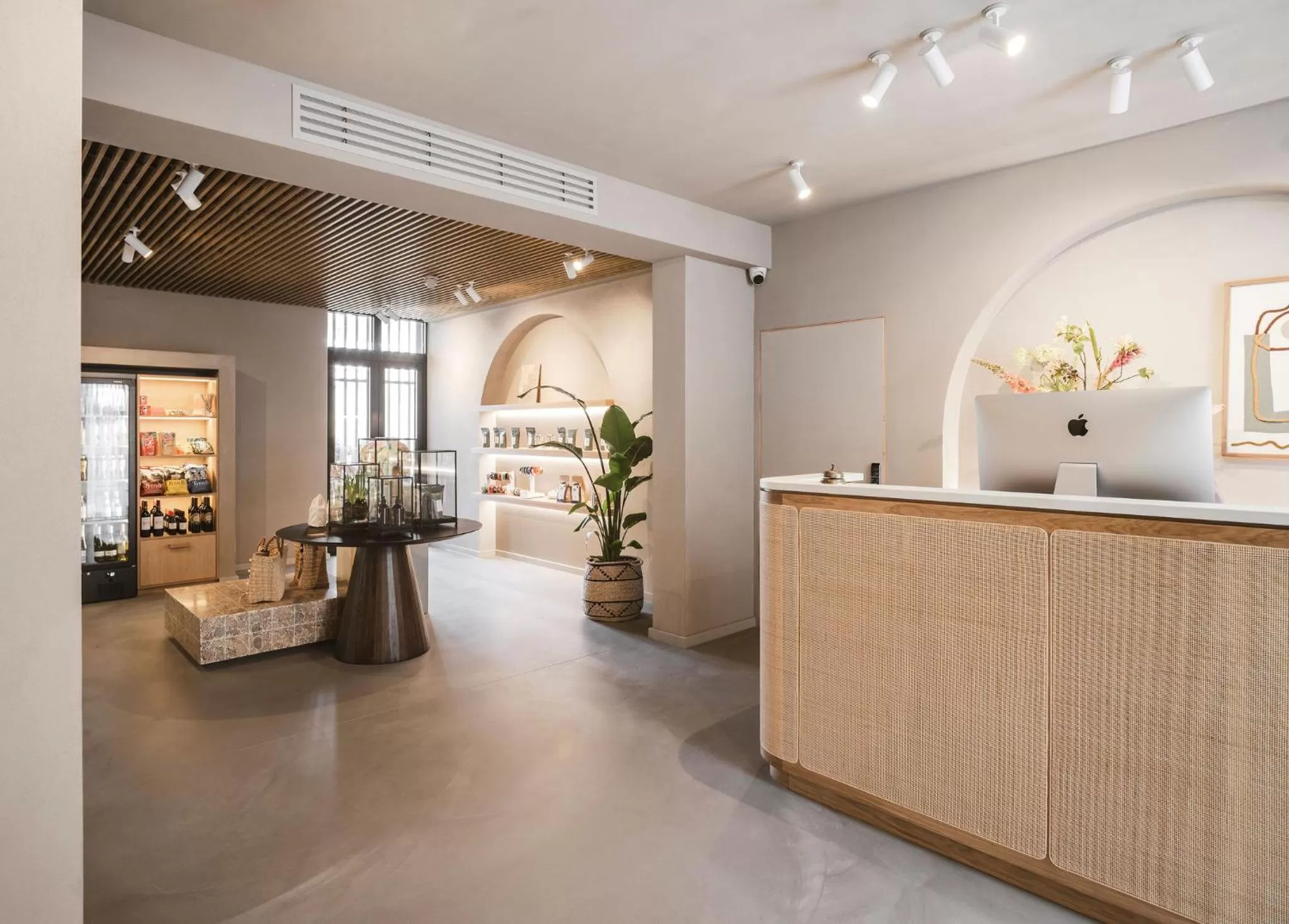 Lobby/Reception in Strandhotel Domburg