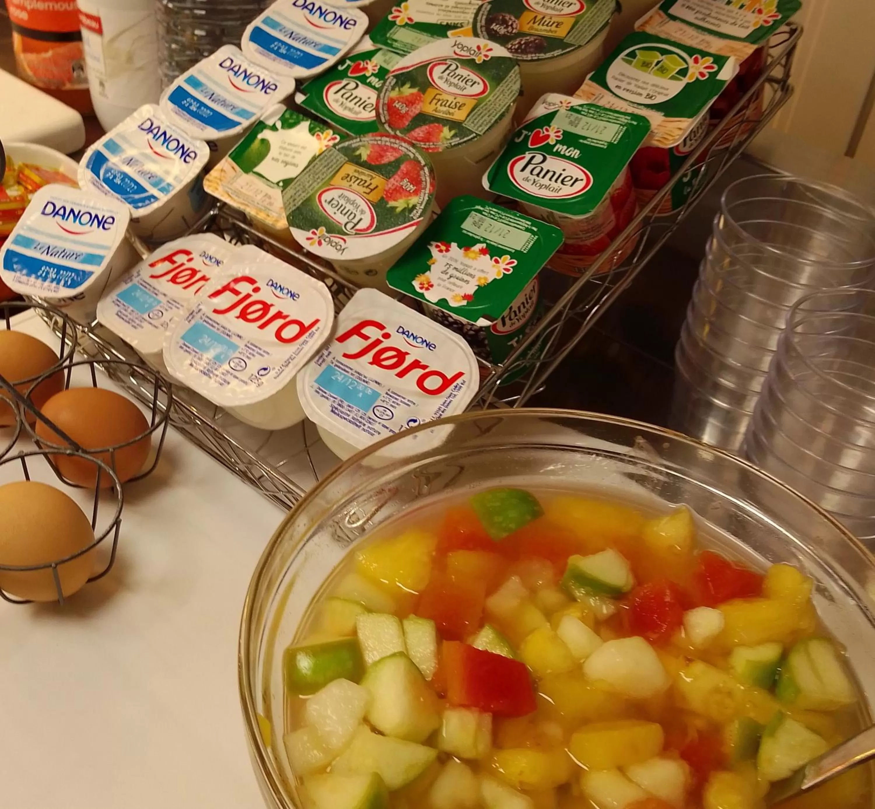 Buffet breakfast in Kyriad Quimper Sud