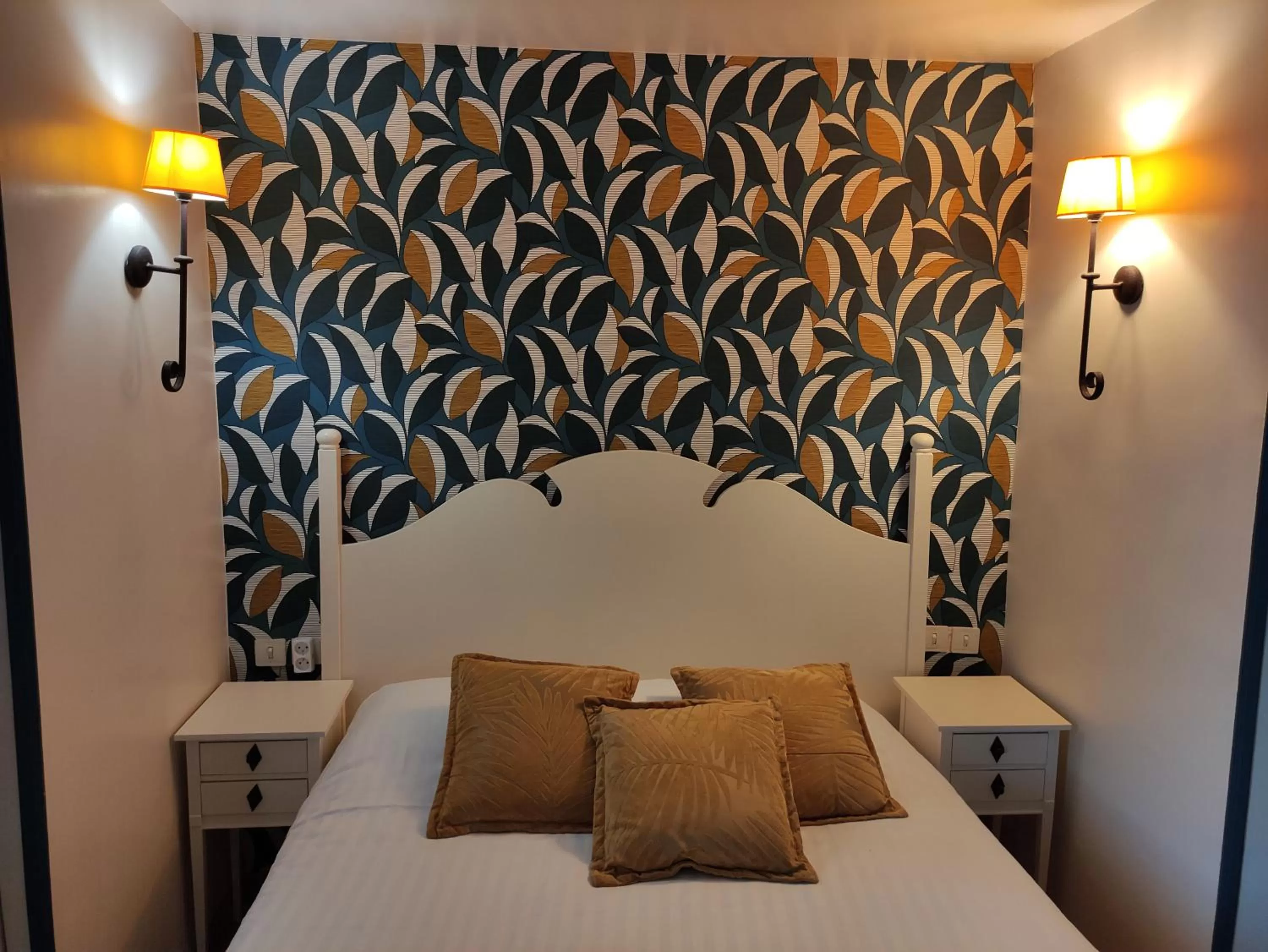 Bed in Le Pavillon Saint-Martin