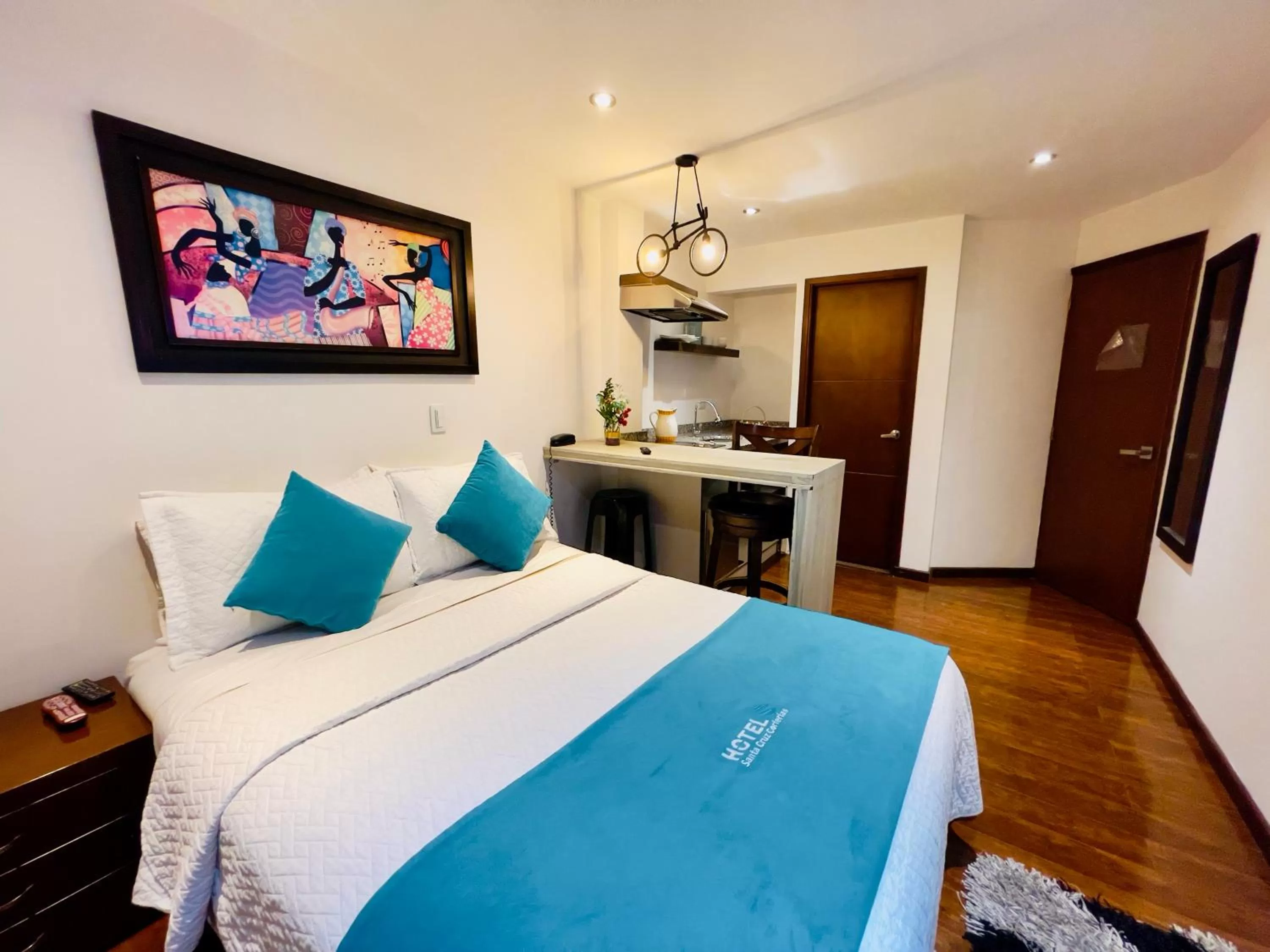 Photo of the whole room, Bed in Hotel Santa Cruz Bogotá