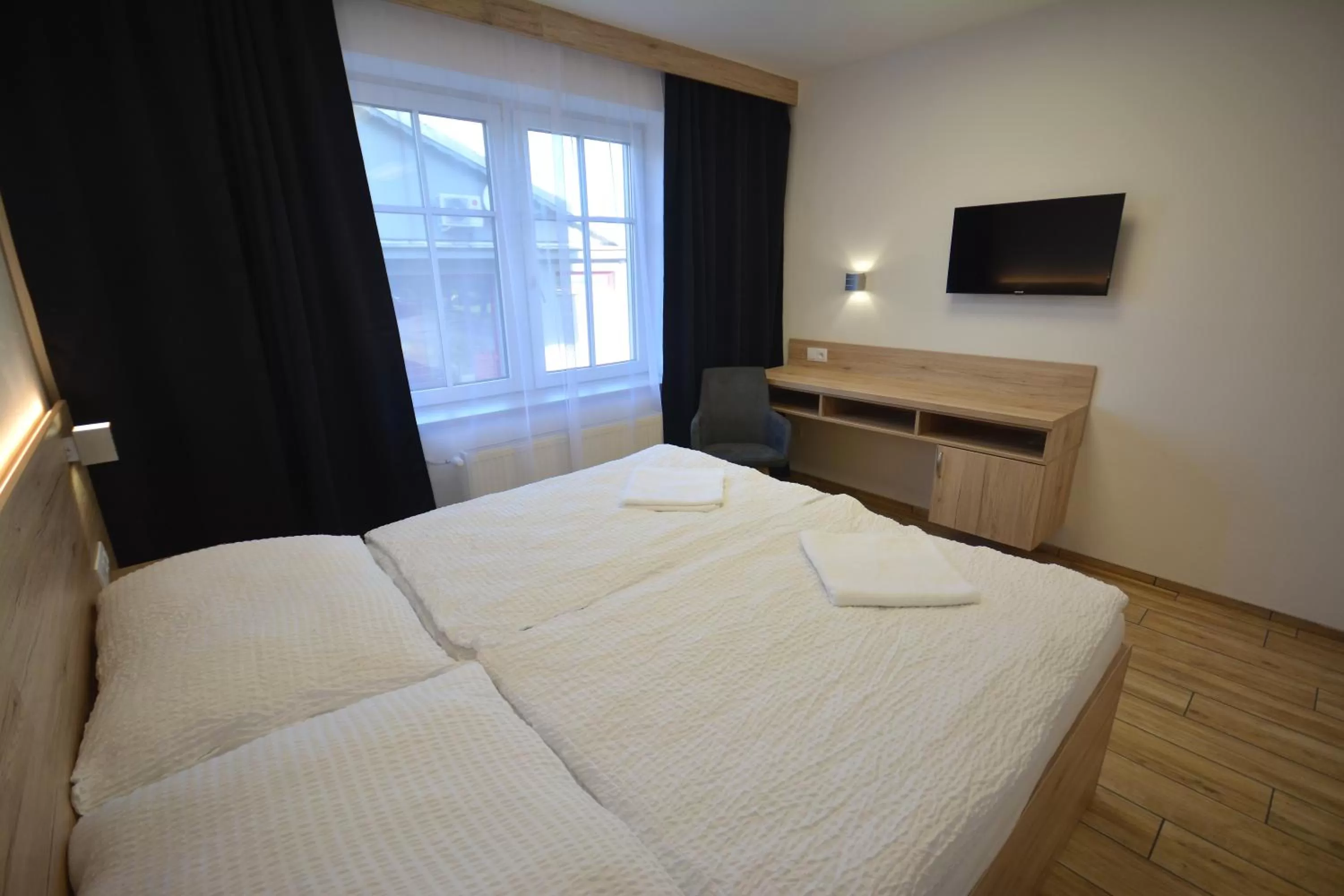 Bed in Hotel U Kociana