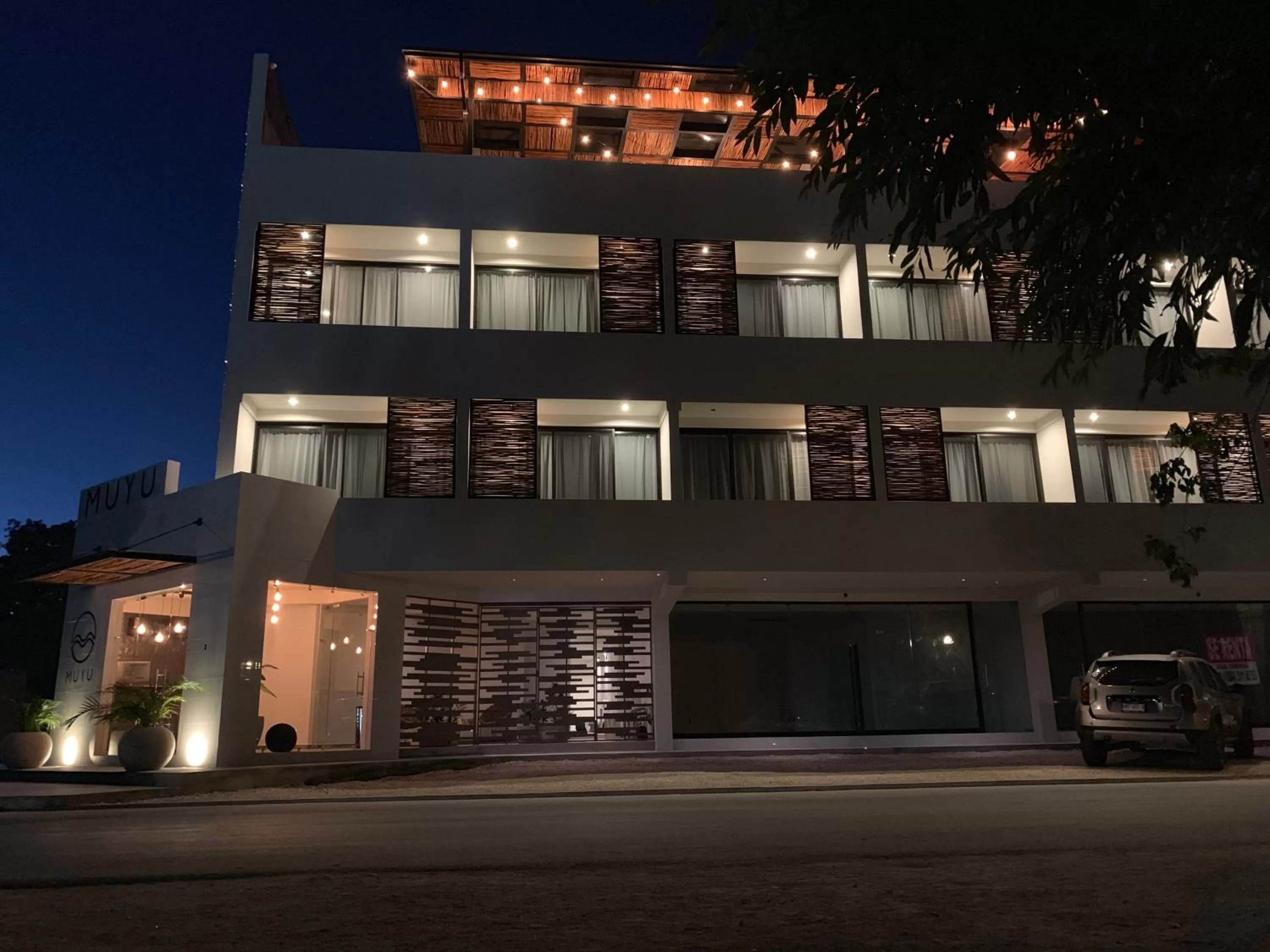 Property building in Hotel Muyu Tulum