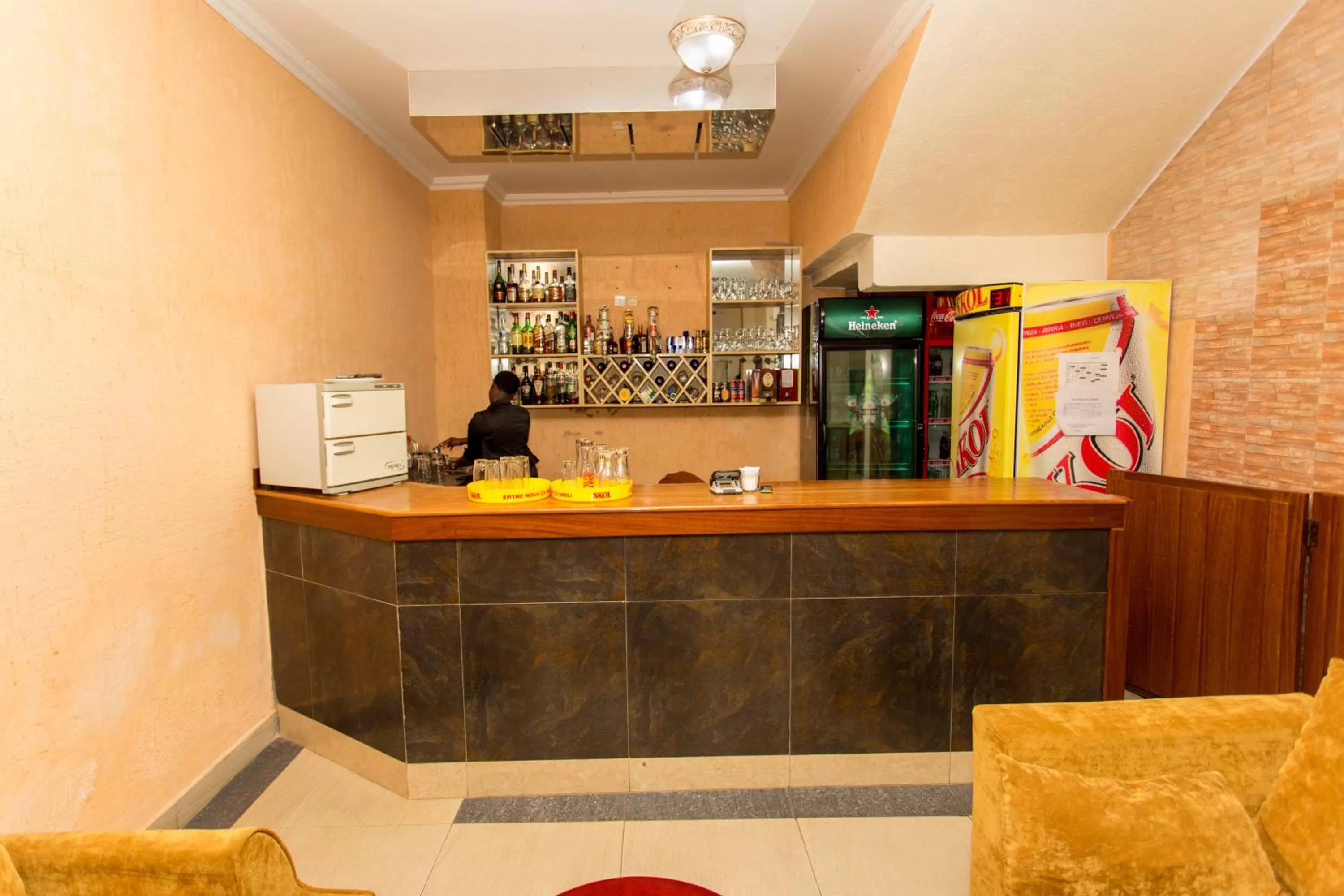 Lounge or bar in Kigaliview Hotel and Apartments