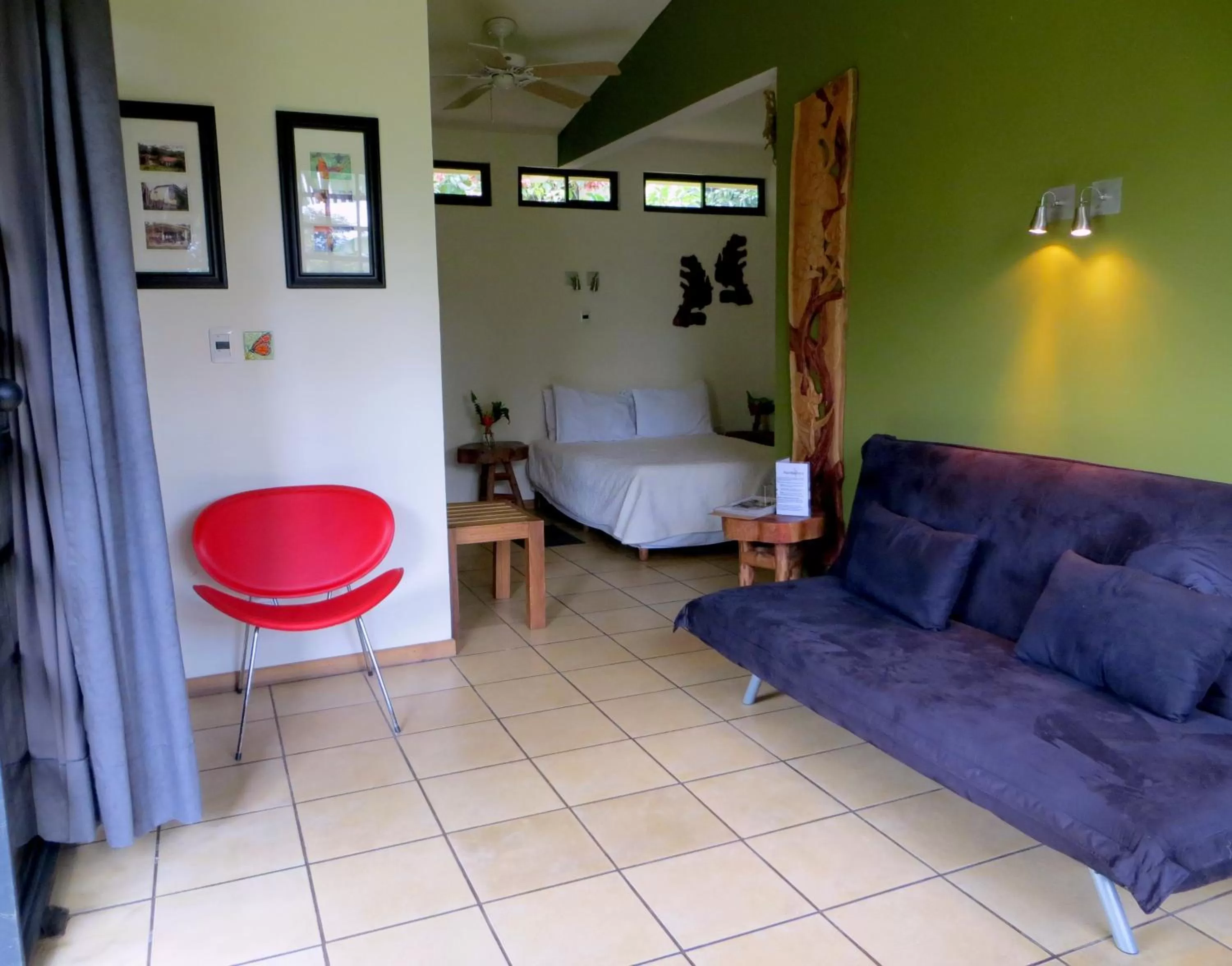 Living room in Pura Vida Hotel