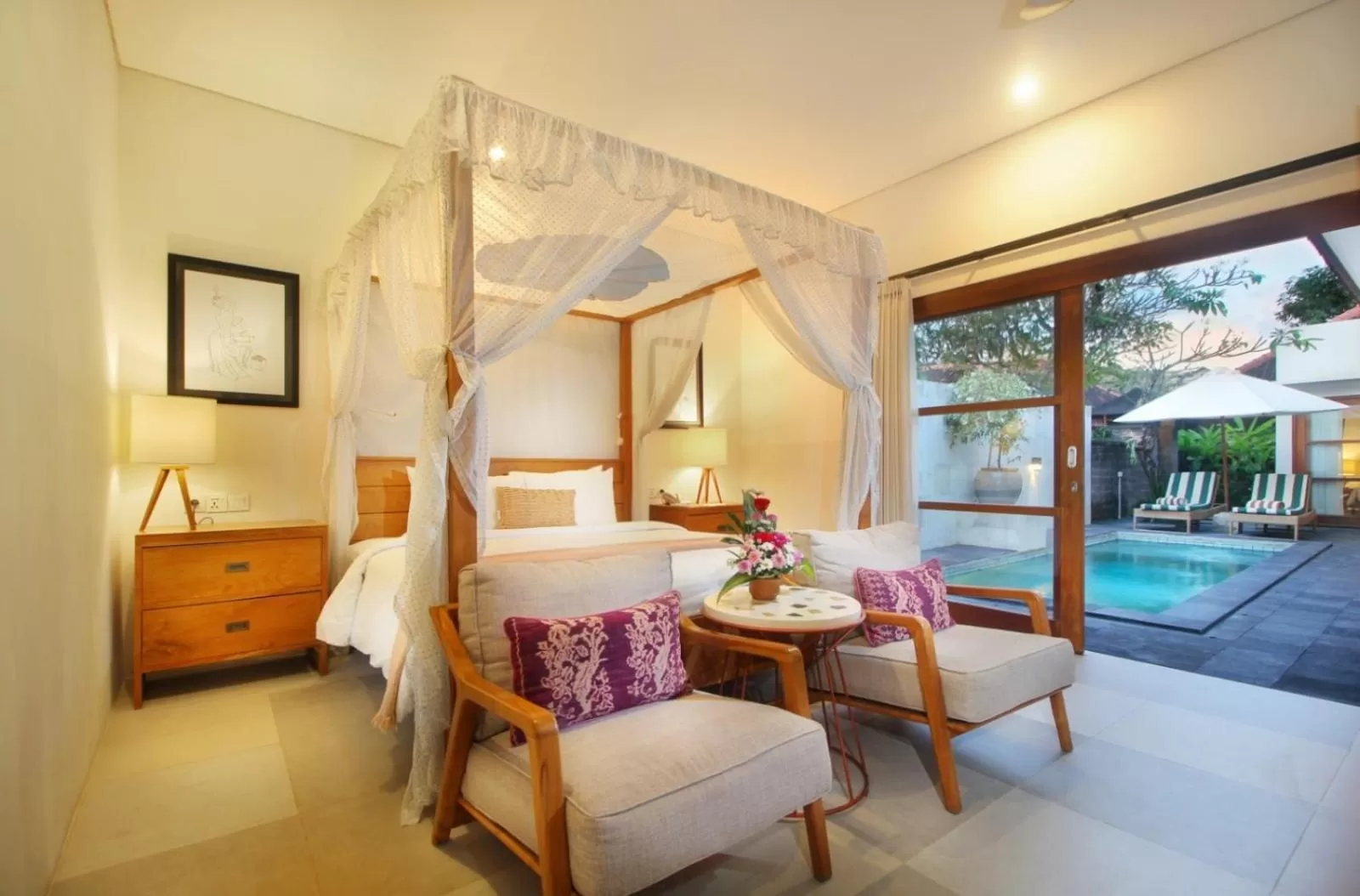Bedroom, Bed in AlamKulkul Boutique Resort
