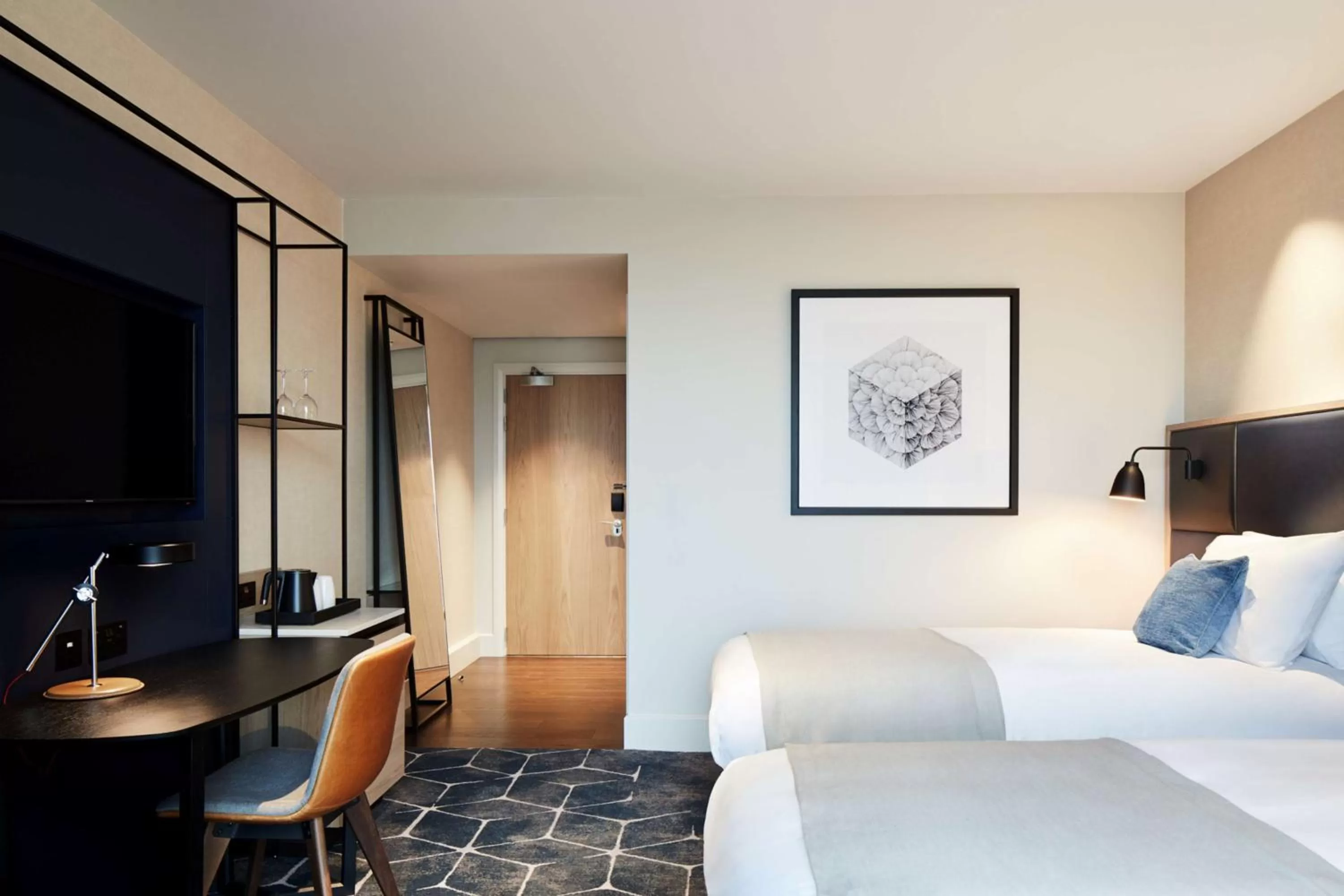 Toilet, Bed in Hyatt Regency Manchester