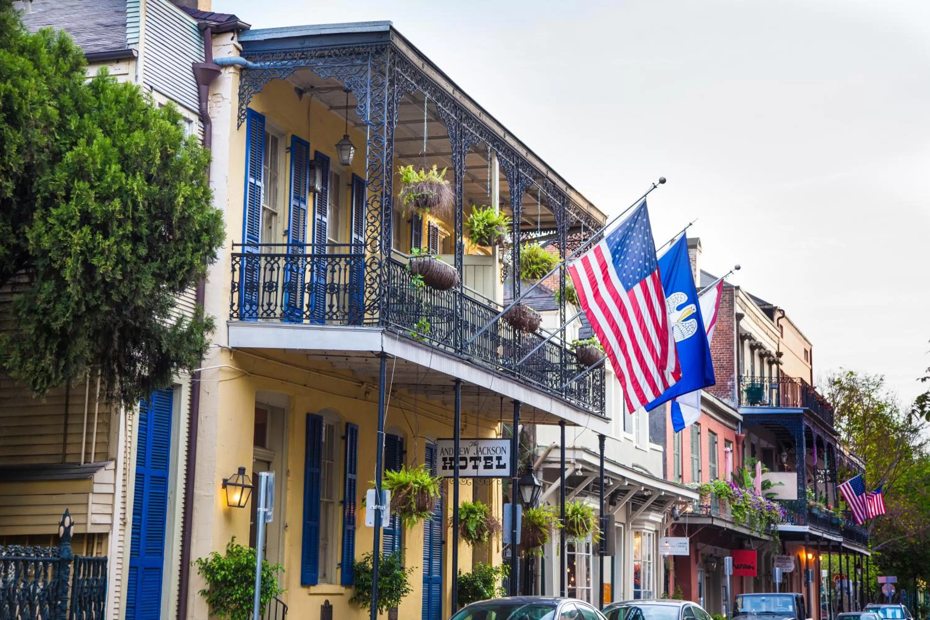 Property building in Andrew Jackson Hotel French Quarter