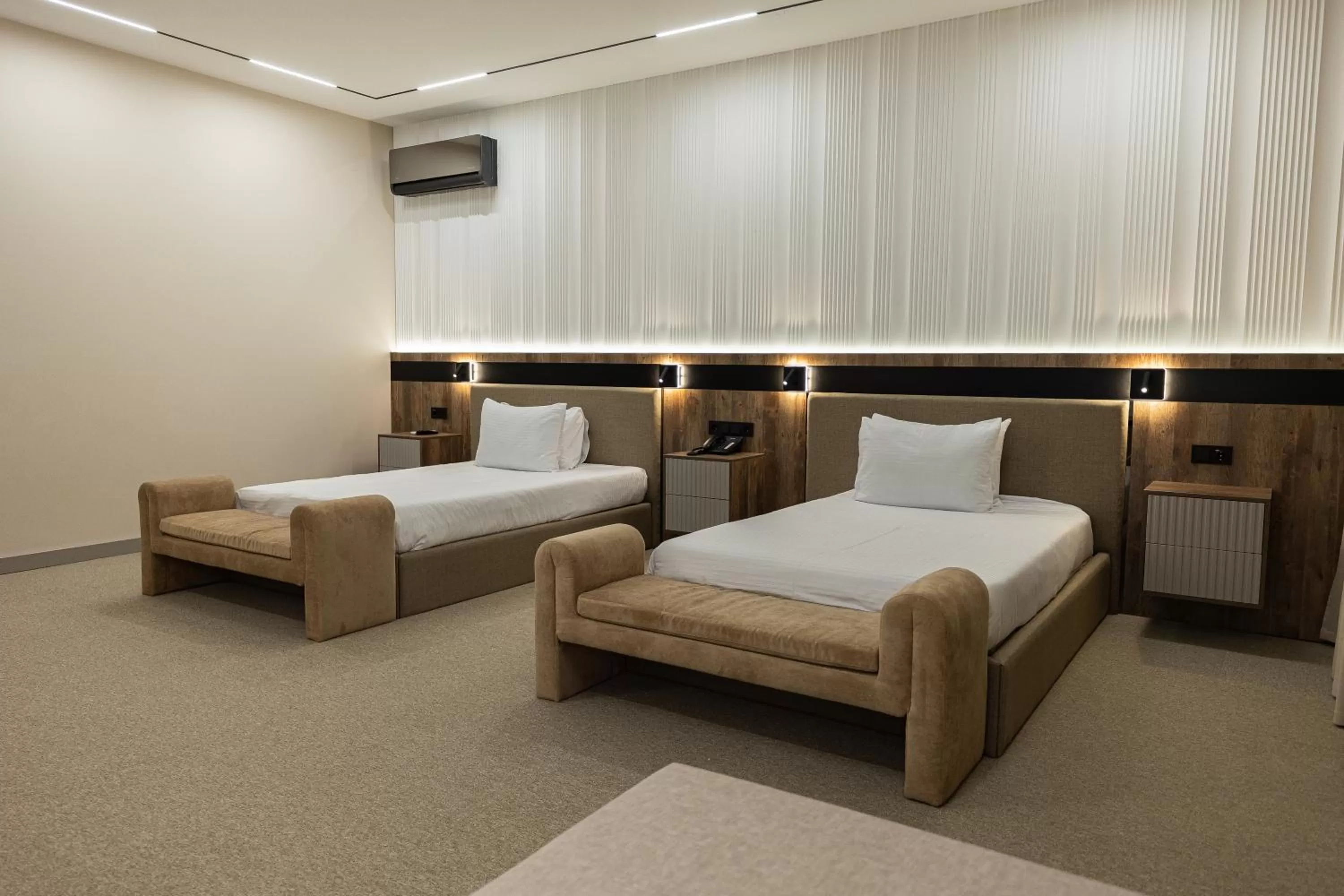 Bed in Amsterdam Hotel Aktobe