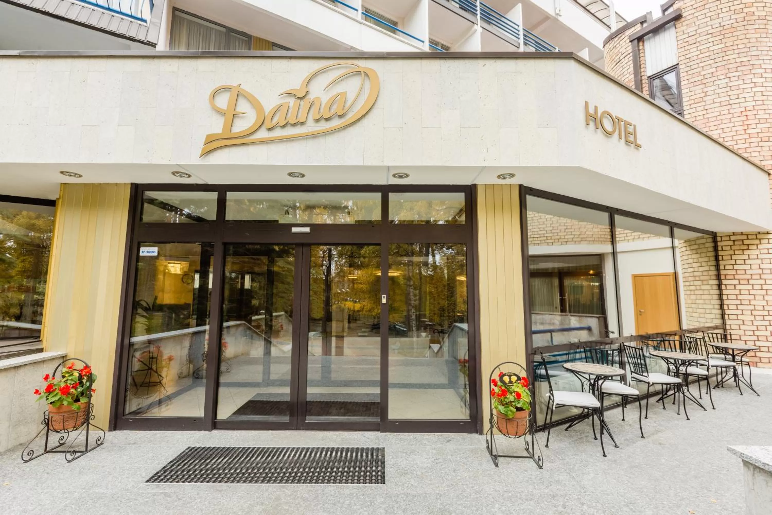 Facade/entrance in Daina Jurmala Beach Hotel