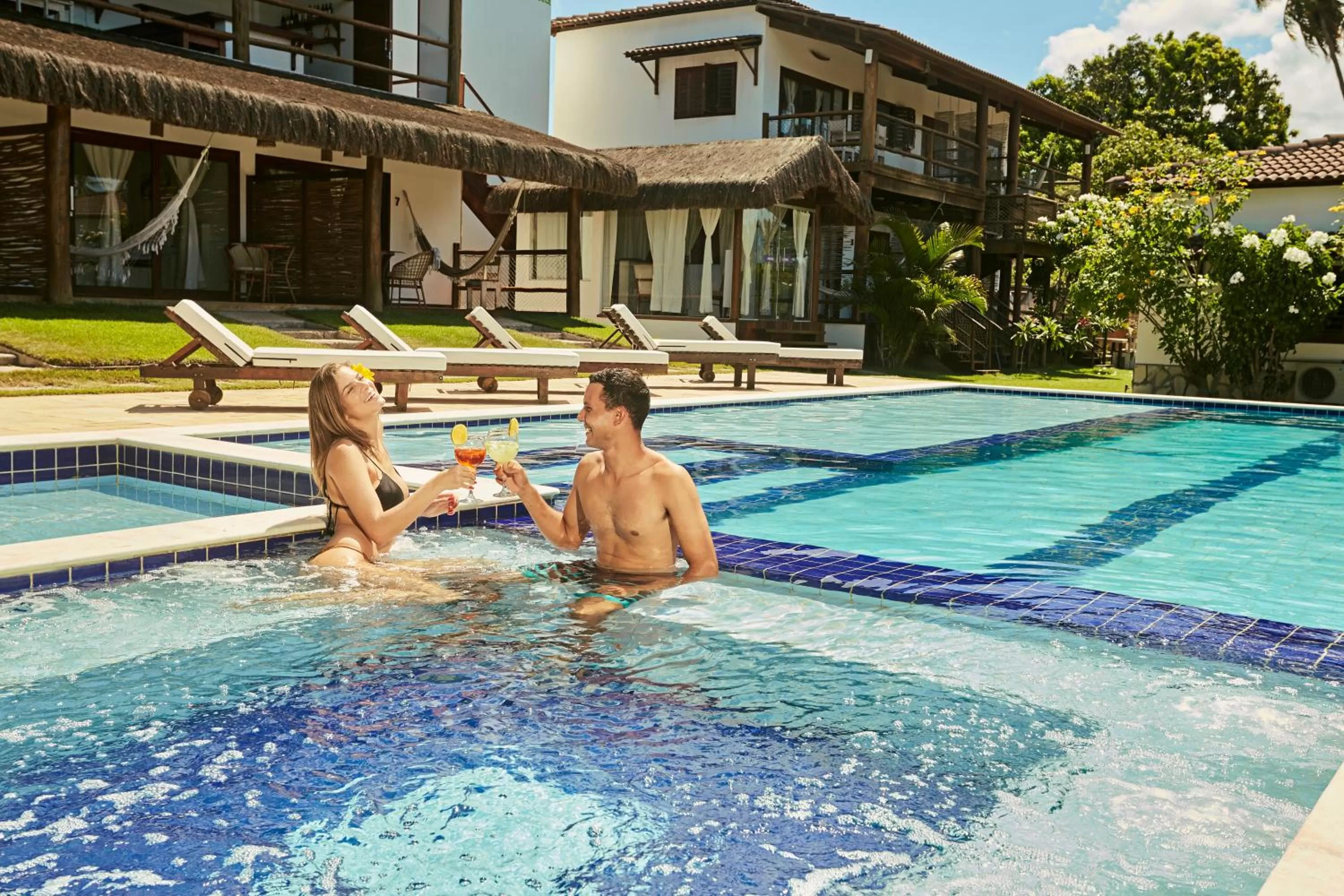 People, Swimming Pool in Vila Emanuelle Pousada Boutique