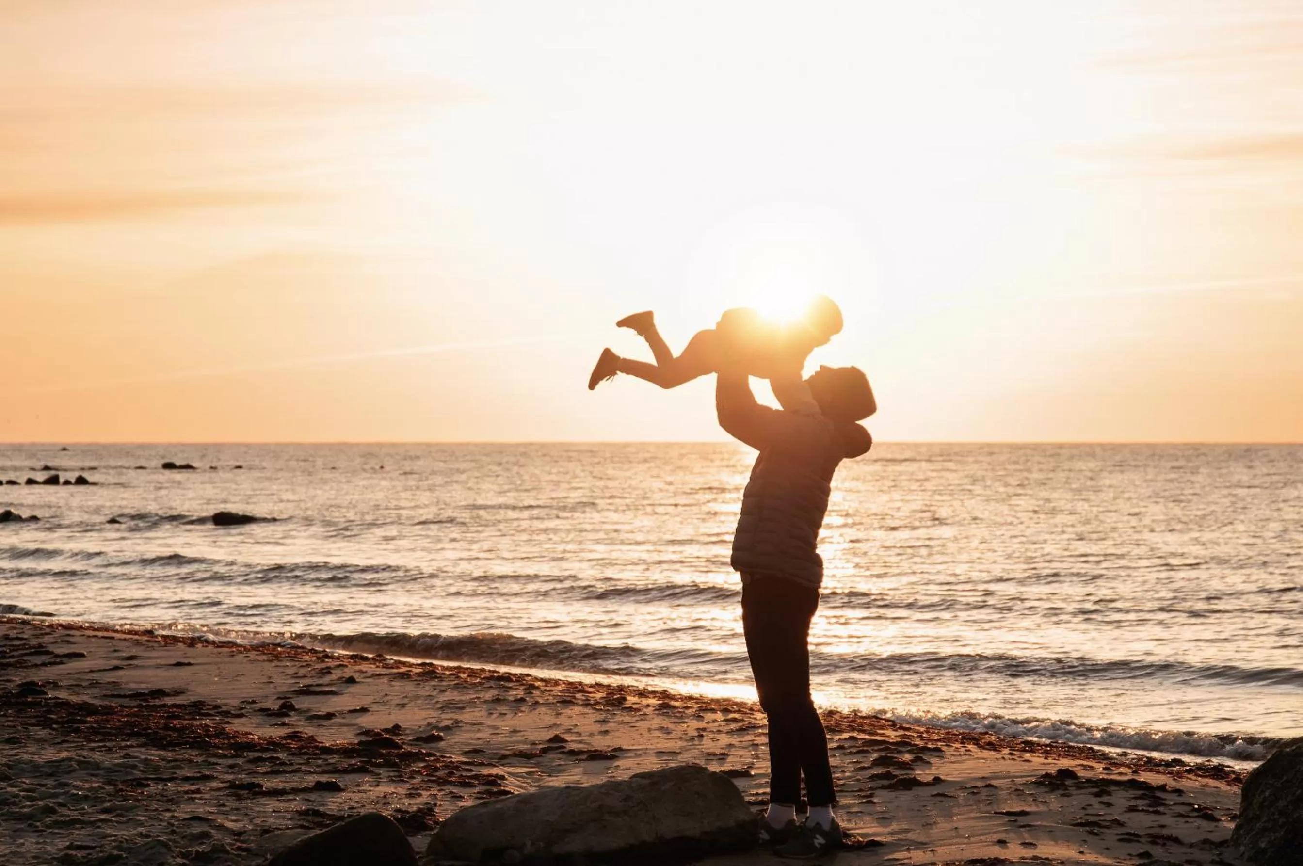 Beach in aja Grömitz