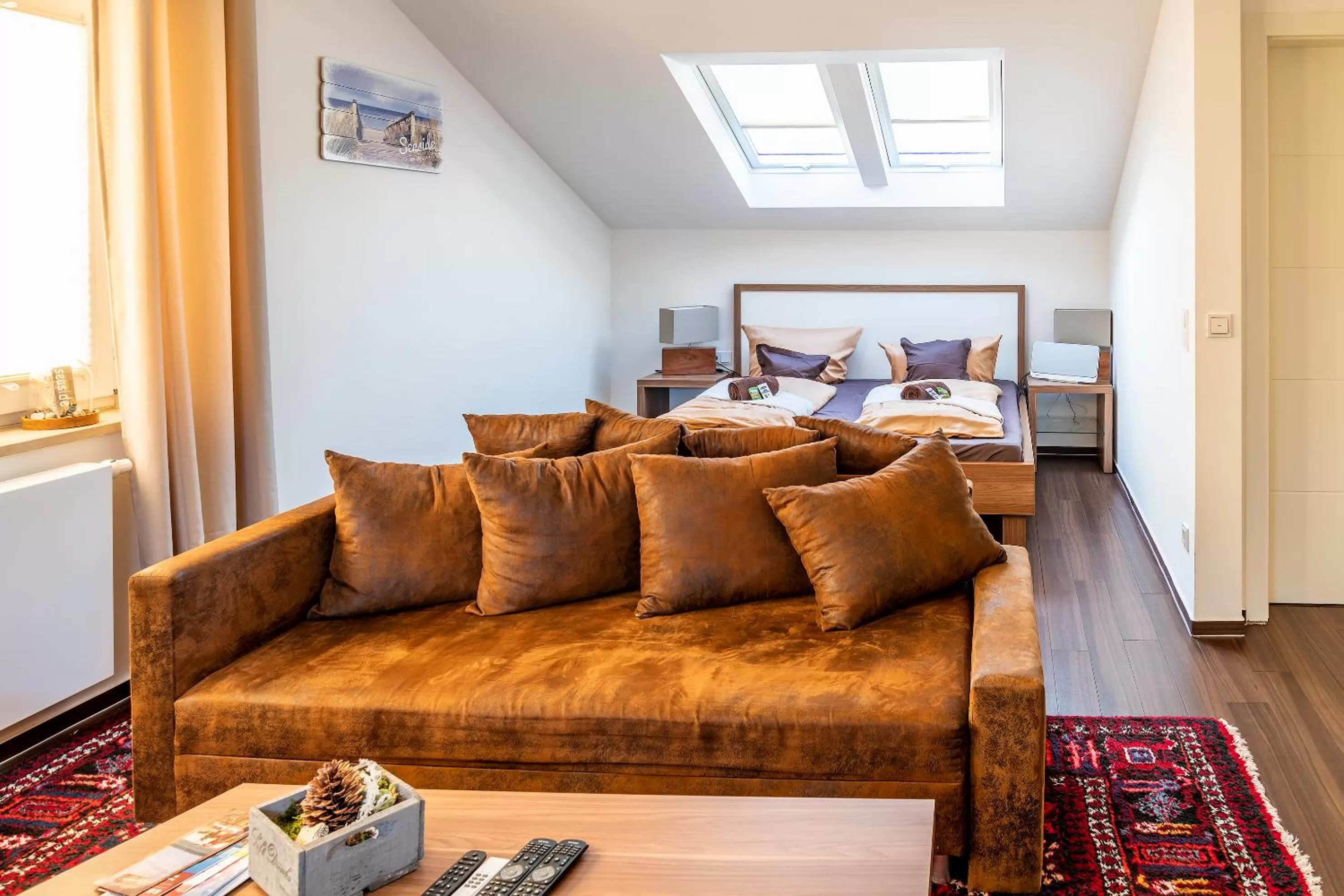 Photo of the whole room, Bed in Seaside-Townhouse