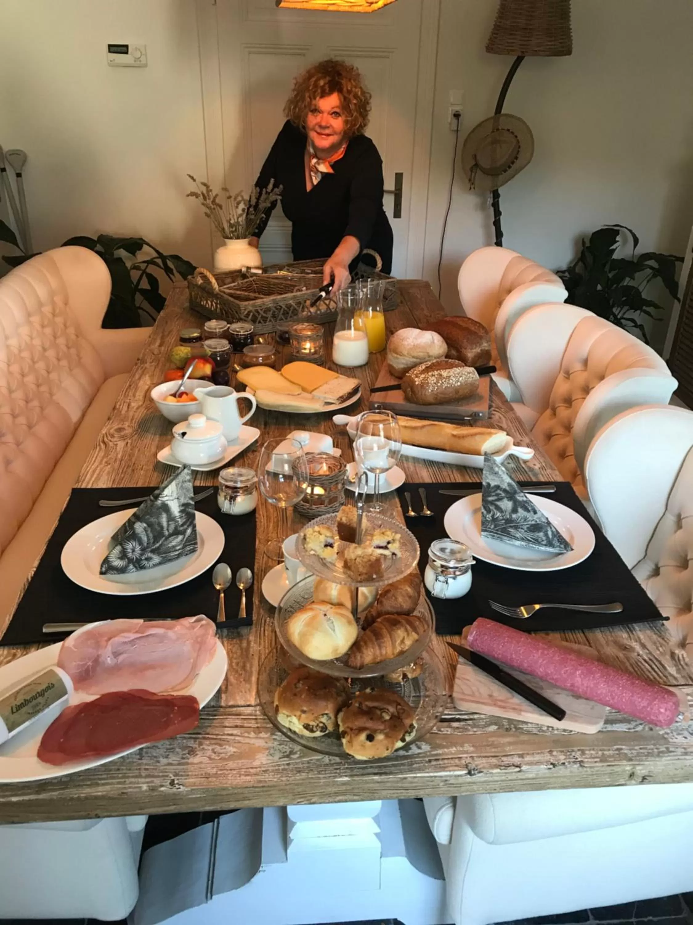 Continental breakfast in B&B Holset70